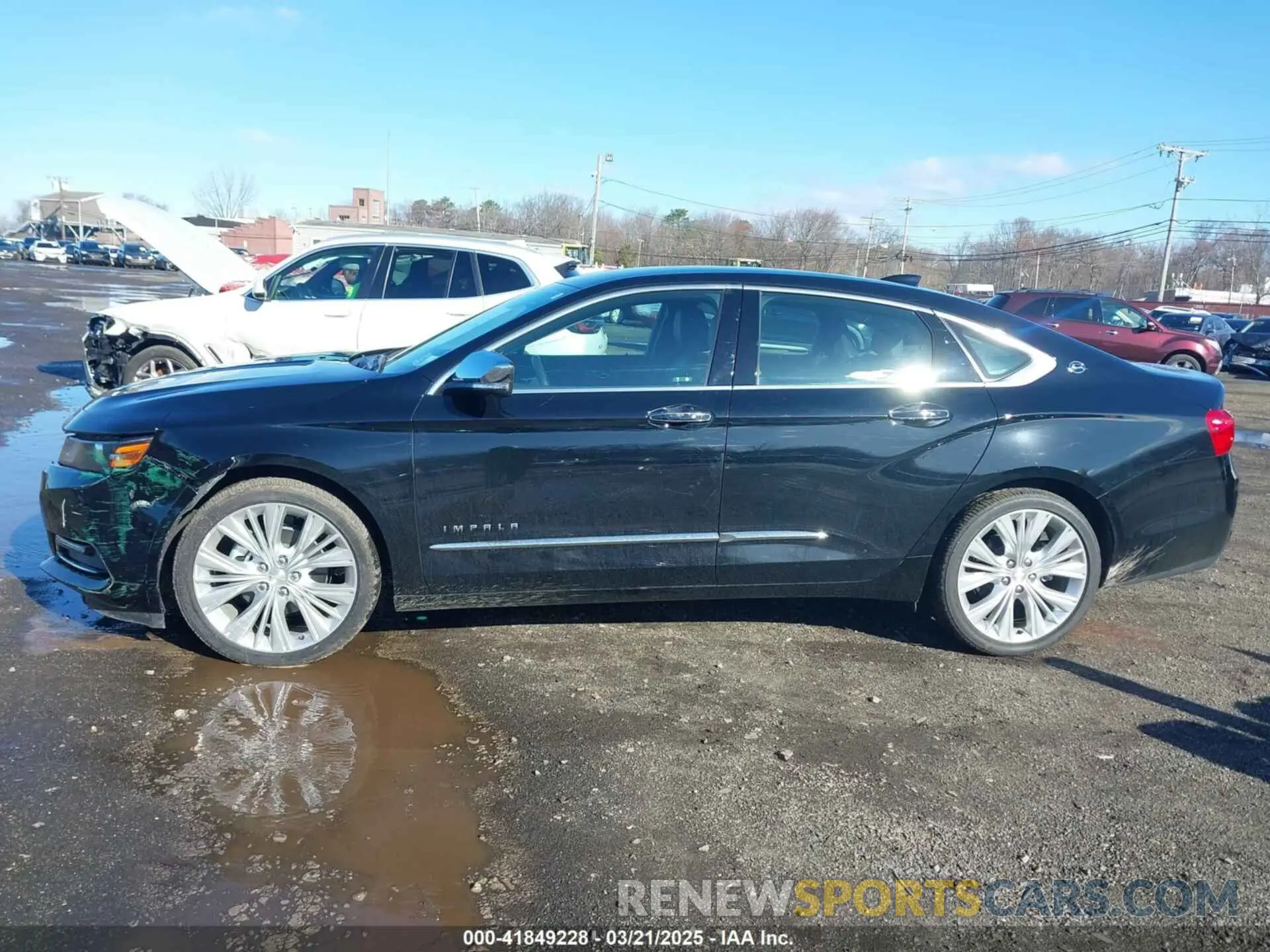 14 fotografías del automóvil dañado 1G1105S3XLU115767 CHEVROLET IMPALA 2020