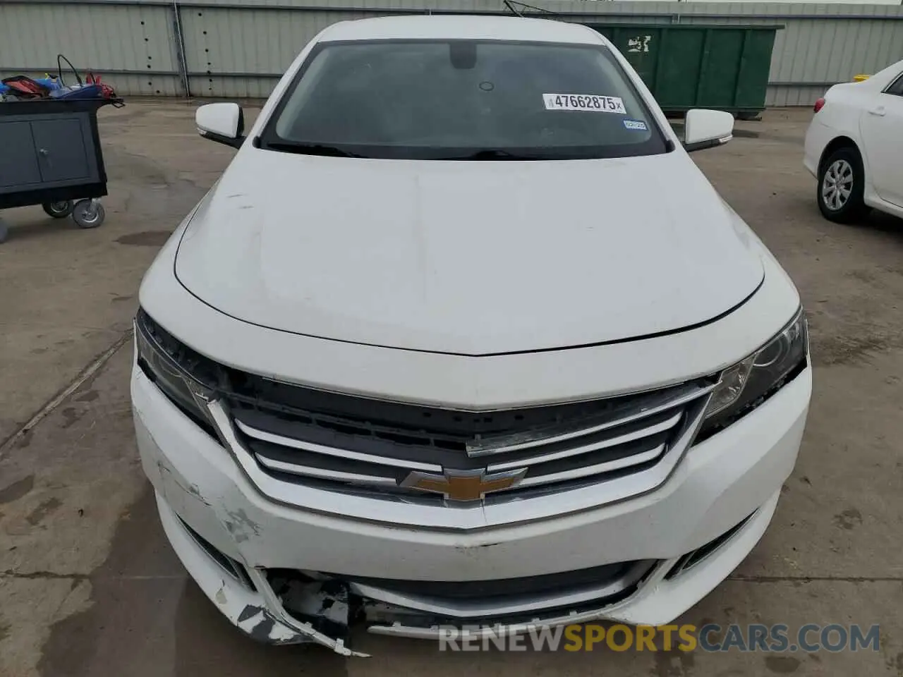 5 fotografías del automóvil dañado 1G11Z5S34LU112059 CHEVROLET IMPALA 2020