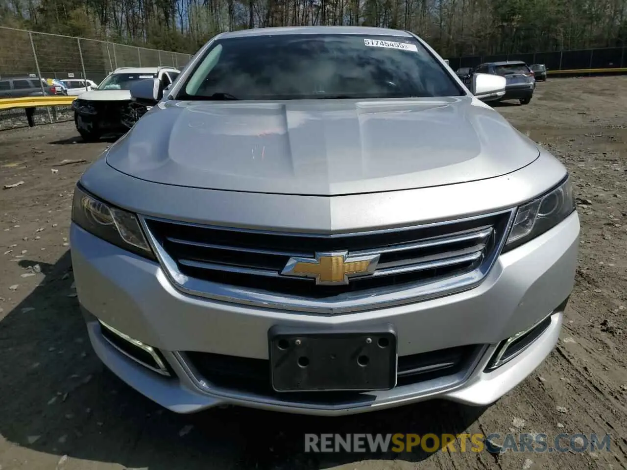 5 fotografías del automóvil dañado 1G11Z5S36LU114895 CHEVROLET IMPALA 2020