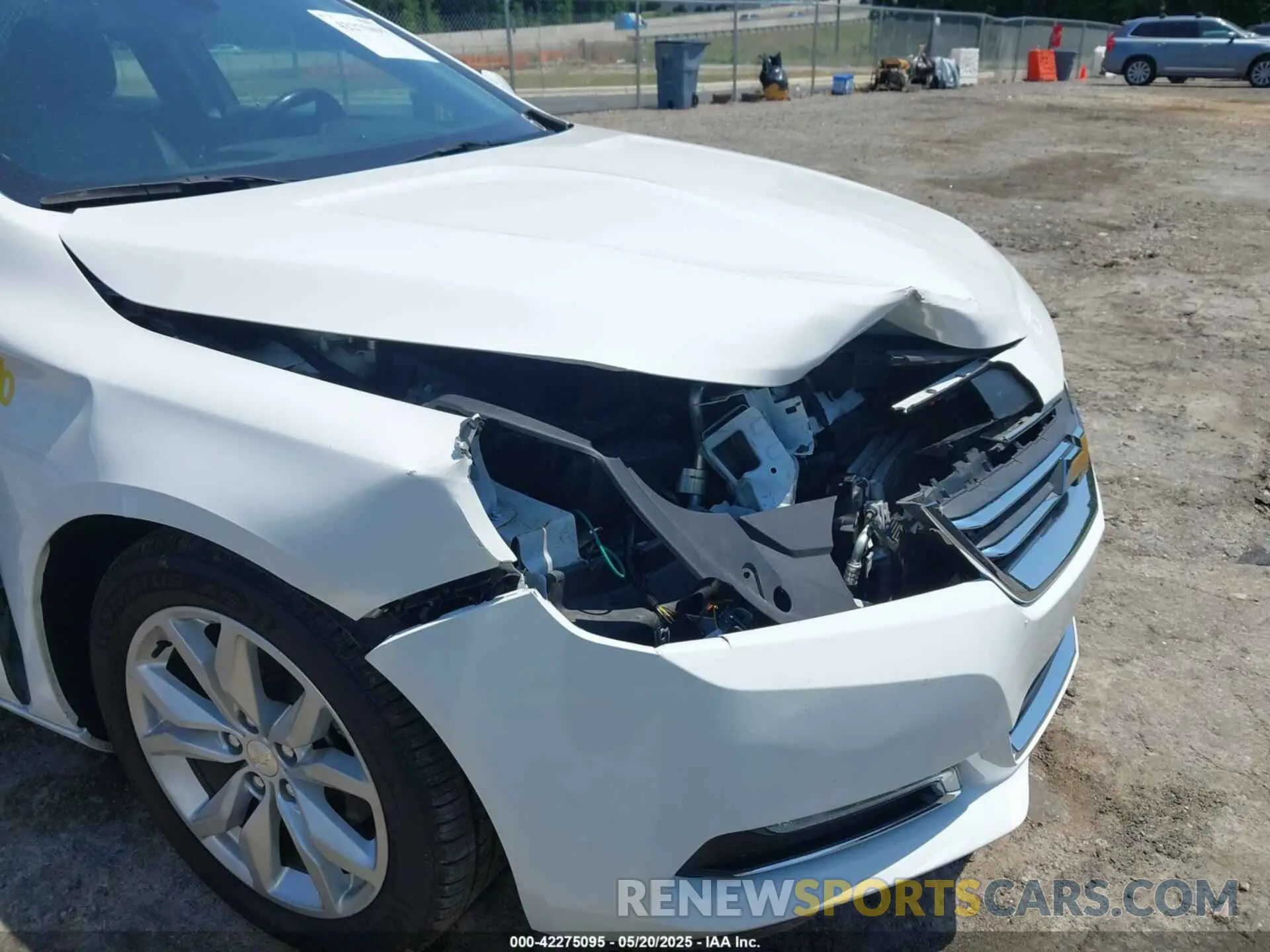 17 fotografías del automóvil dañado 1G11Z5S38LU115398 CHEVROLET IMPALA 2020