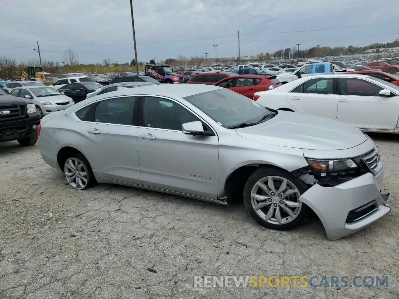 4 fotografías del automóvil dañado 1G11Z5S39LU108086 CHEVROLET IMPALA 2020