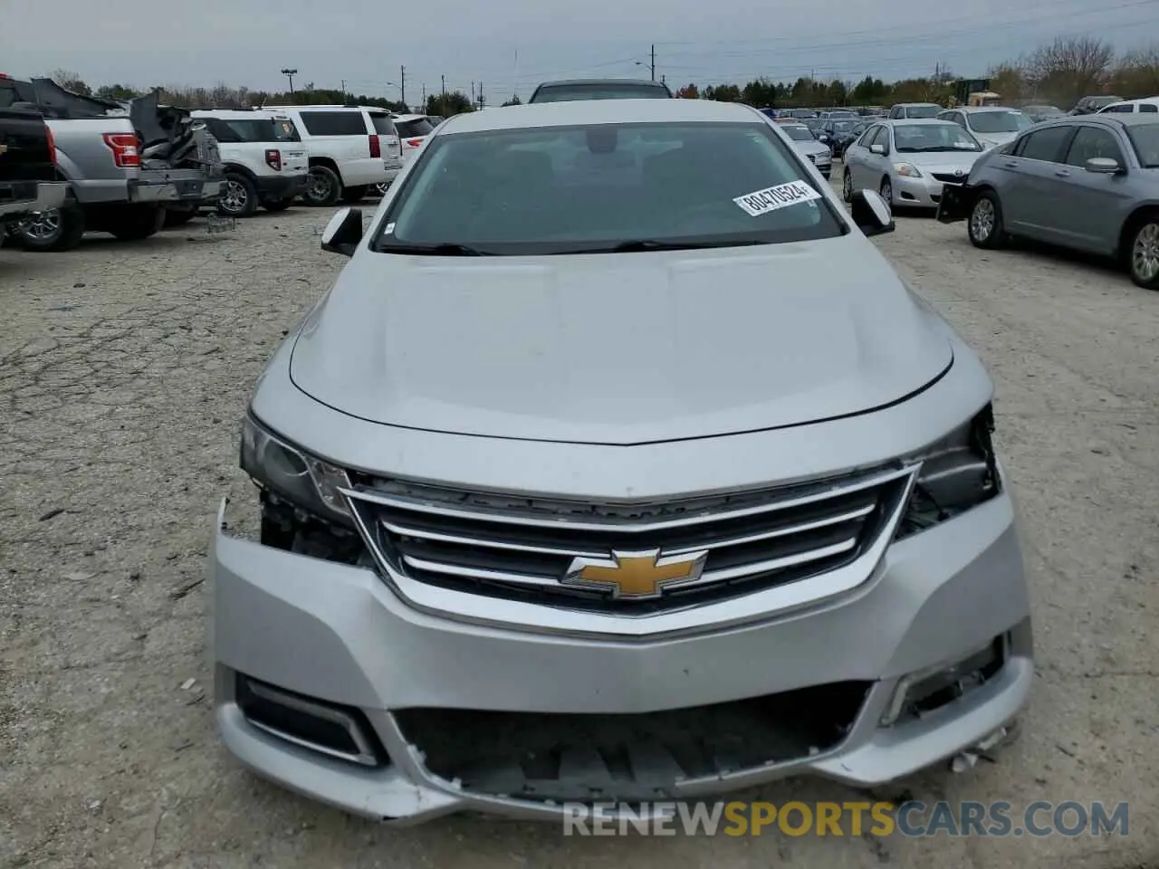 5 fotografías del automóvil dañado 1G11Z5S39LU108086 CHEVROLET IMPALA 2020