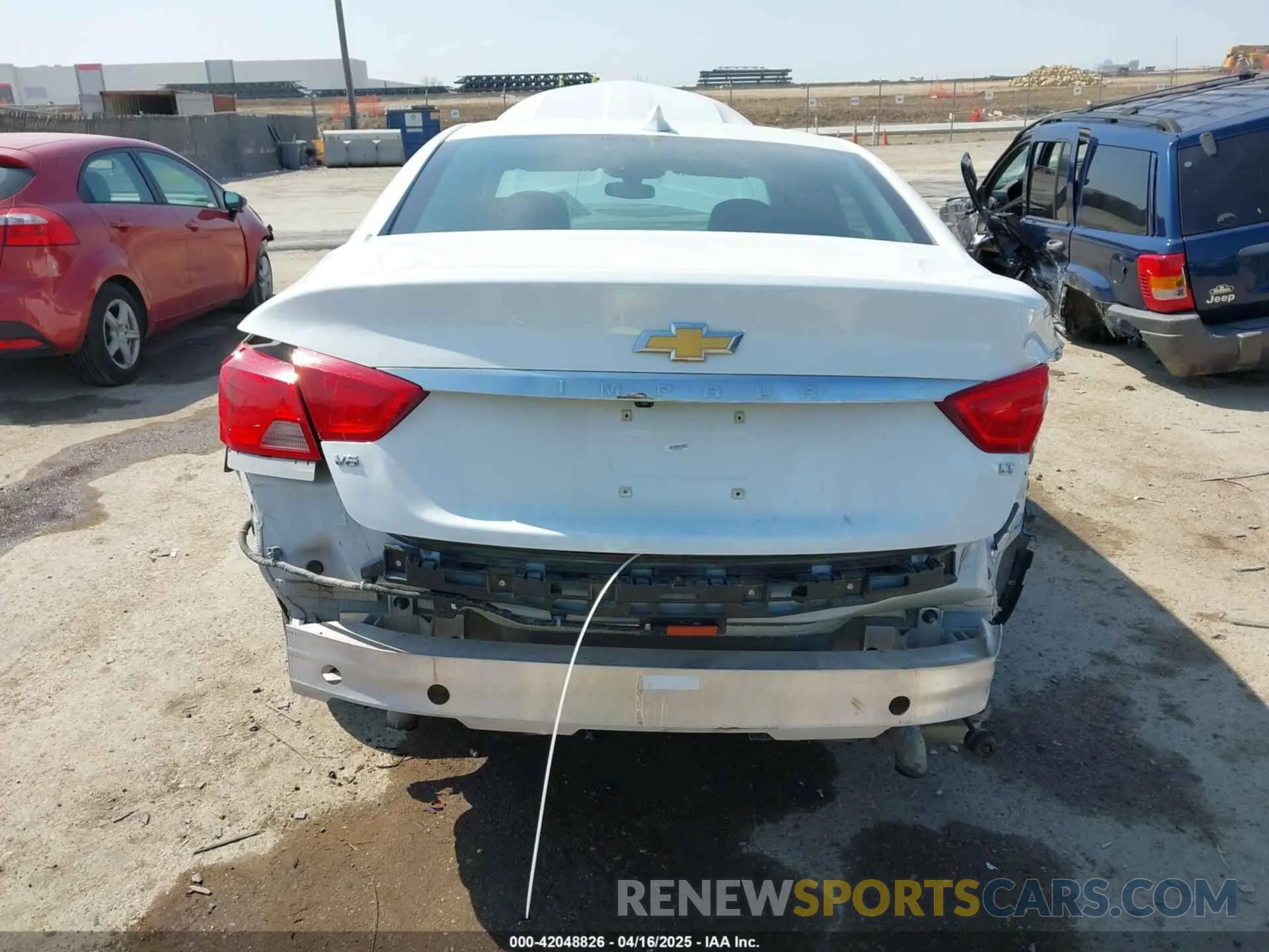 6 fotografías del automóvil dañado 1G11Z5S39LU112977 CHEVROLET IMPALA 2020