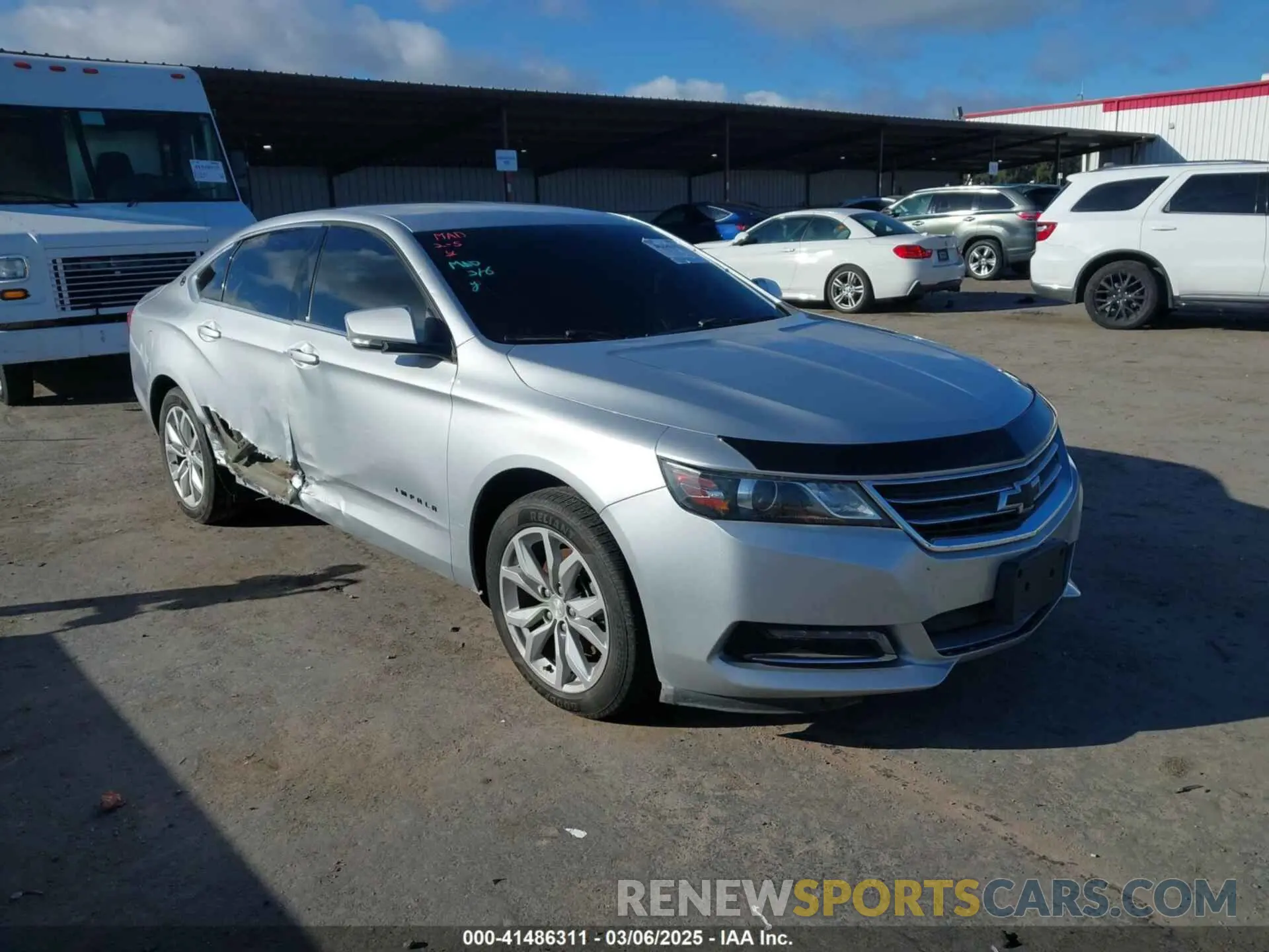 1 fotografías del automóvil dañado 1G11Z5S3XLU102944 CHEVROLET IMPALA 2020