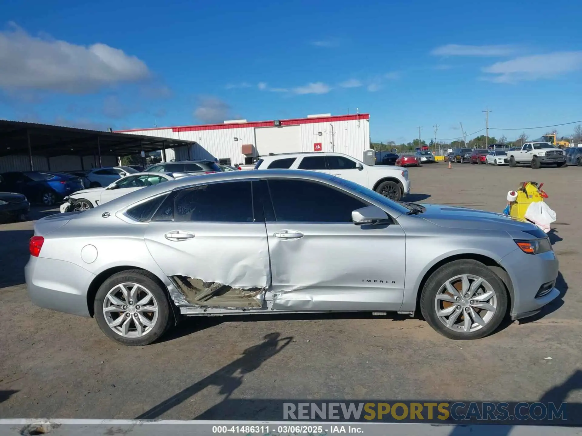 14 fotografías del automóvil dañado 1G11Z5S3XLU102944 CHEVROLET IMPALA 2020