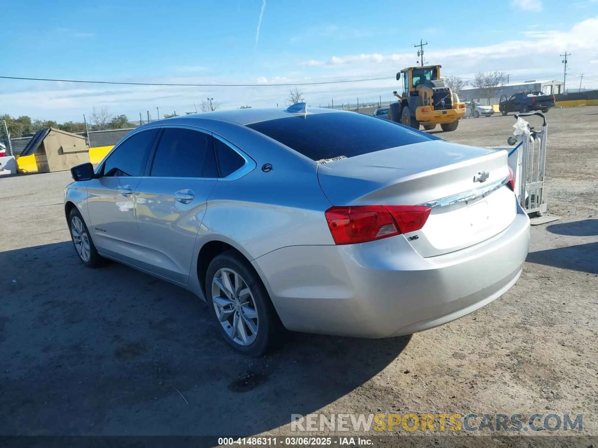3 fotografías del automóvil dañado 1G11Z5S3XLU102944 CHEVROLET IMPALA 2020
