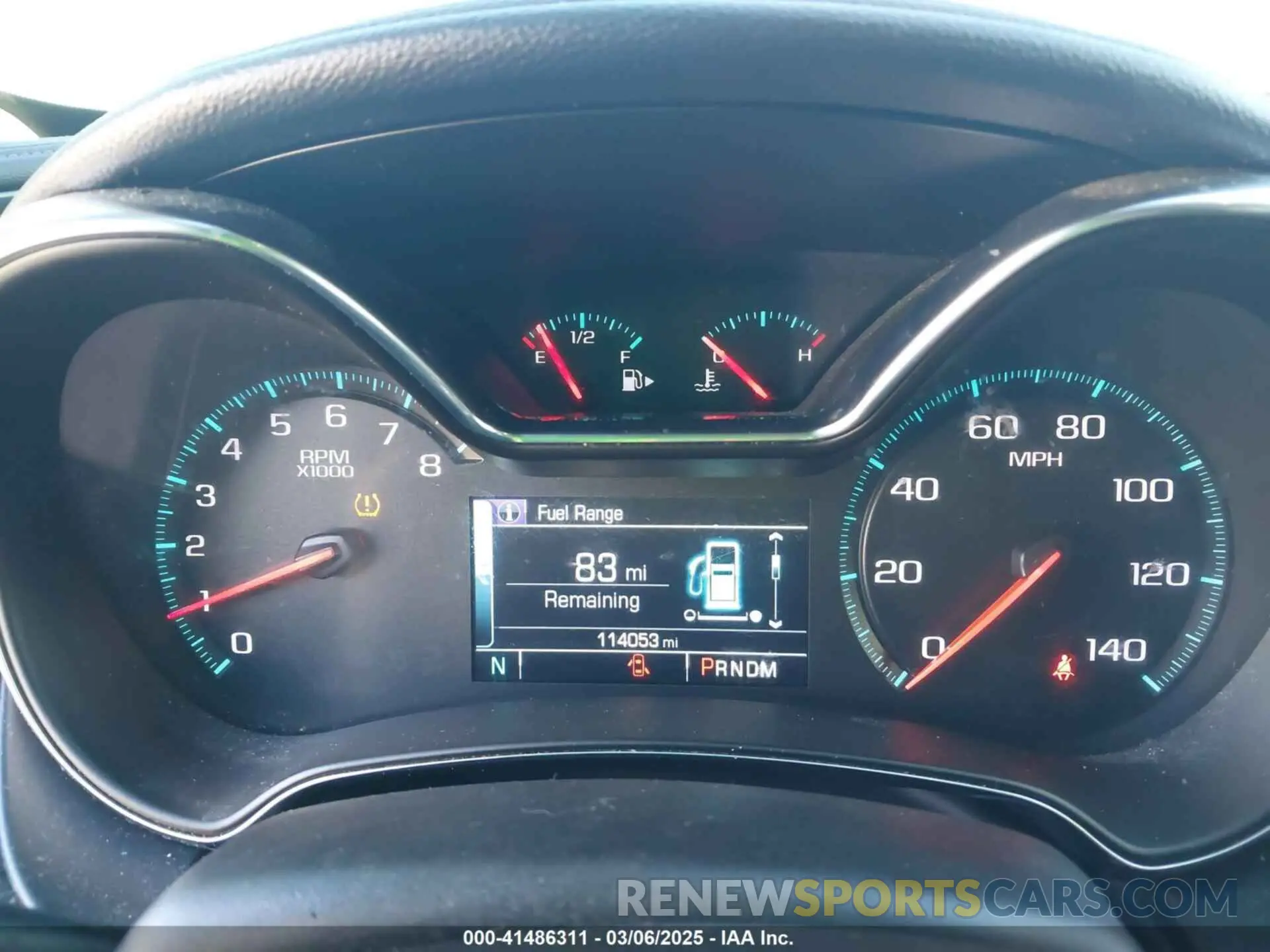 7 fotografías del automóvil dañado 1G11Z5S3XLU102944 CHEVROLET IMPALA 2020