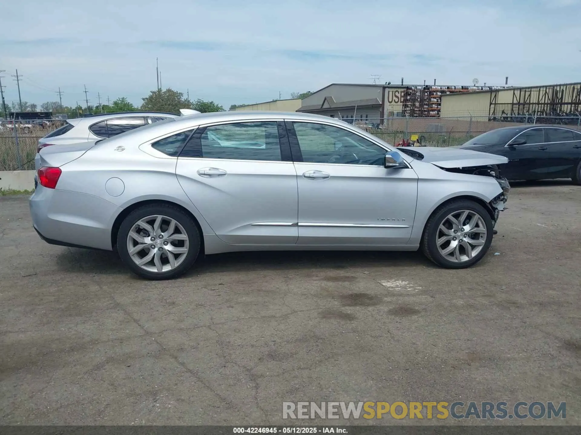 12 fotografías del automóvil dañado 2G1105S33L9100587 CHEVROLET IMPALA 2020