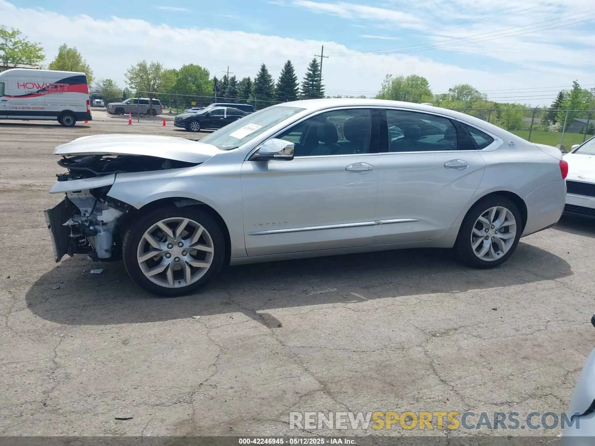 13 fotografías del automóvil dañado 2G1105S33L9100587 CHEVROLET IMPALA 2020
