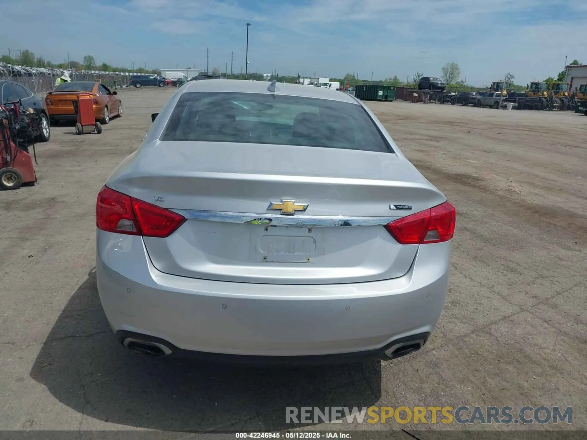 15 fotografías del automóvil dañado 2G1105S33L9100587 CHEVROLET IMPALA 2020