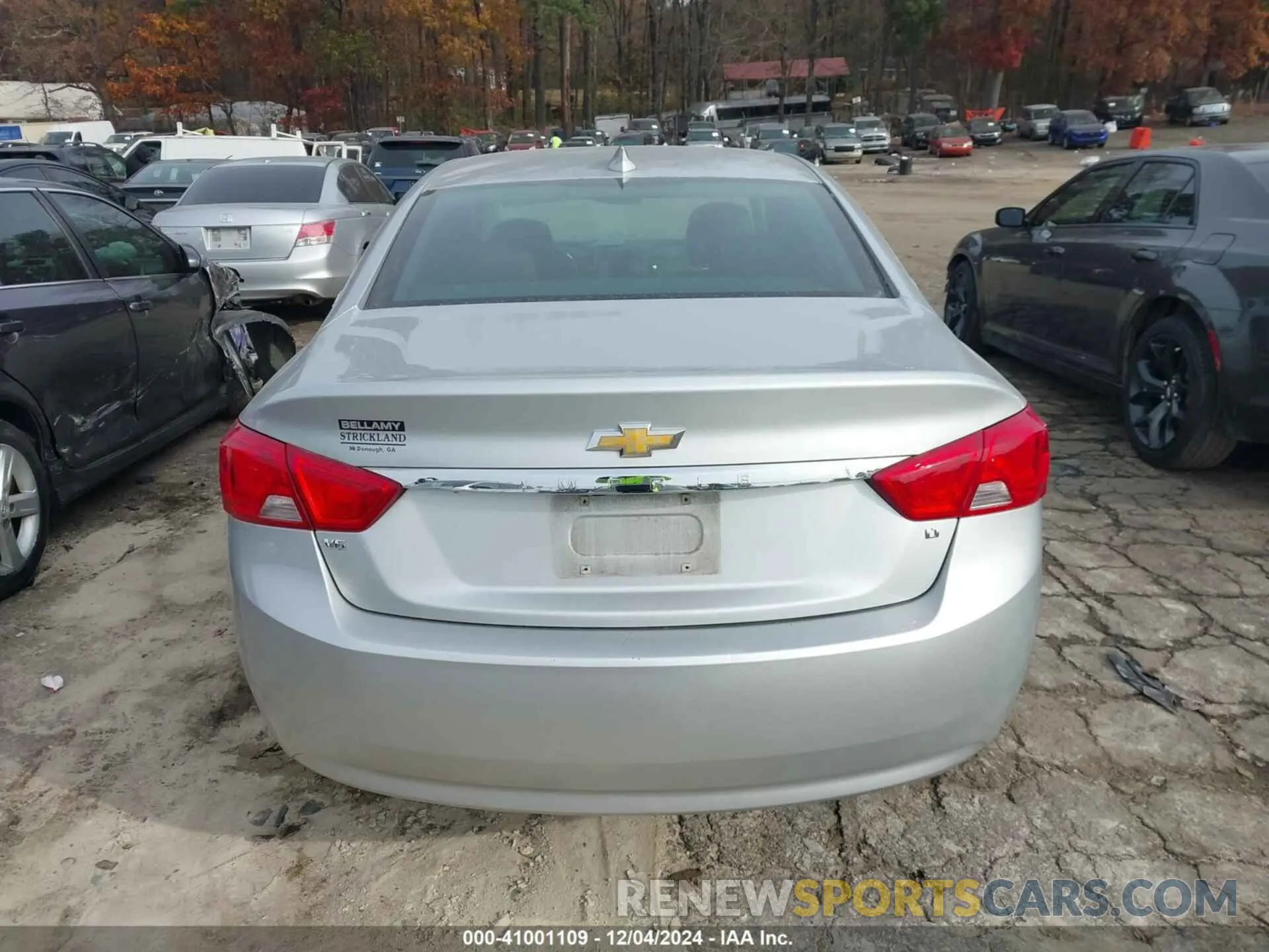 15 fotografías del automóvil dañado 2G11Z5S32L9101705 CHEVROLET IMPALA 2020