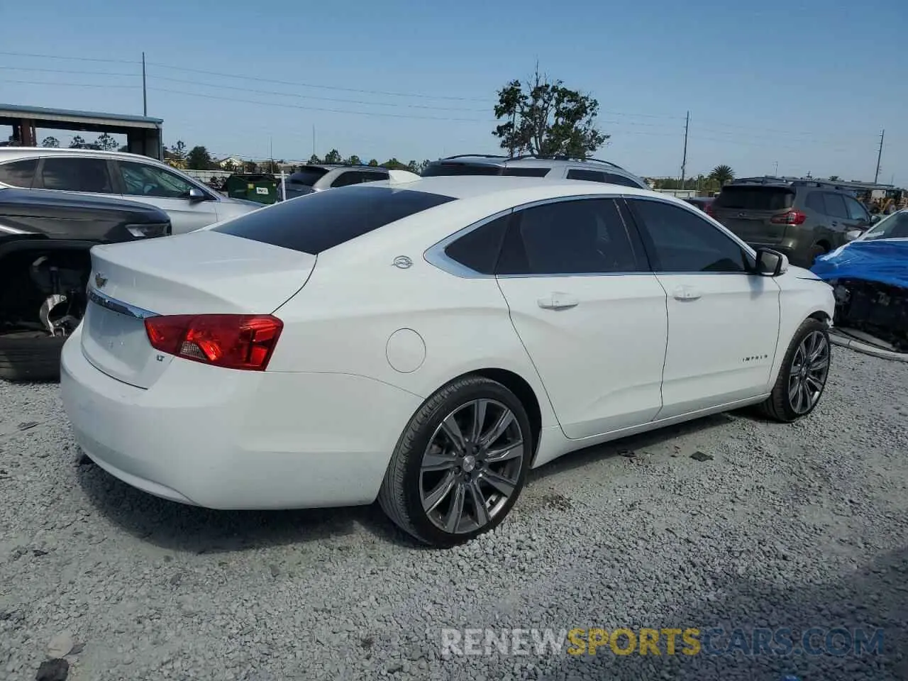 3 fotografías del automóvil dañado 2G11Z5S34L9101107 CHEVROLET IMPALA 2020
