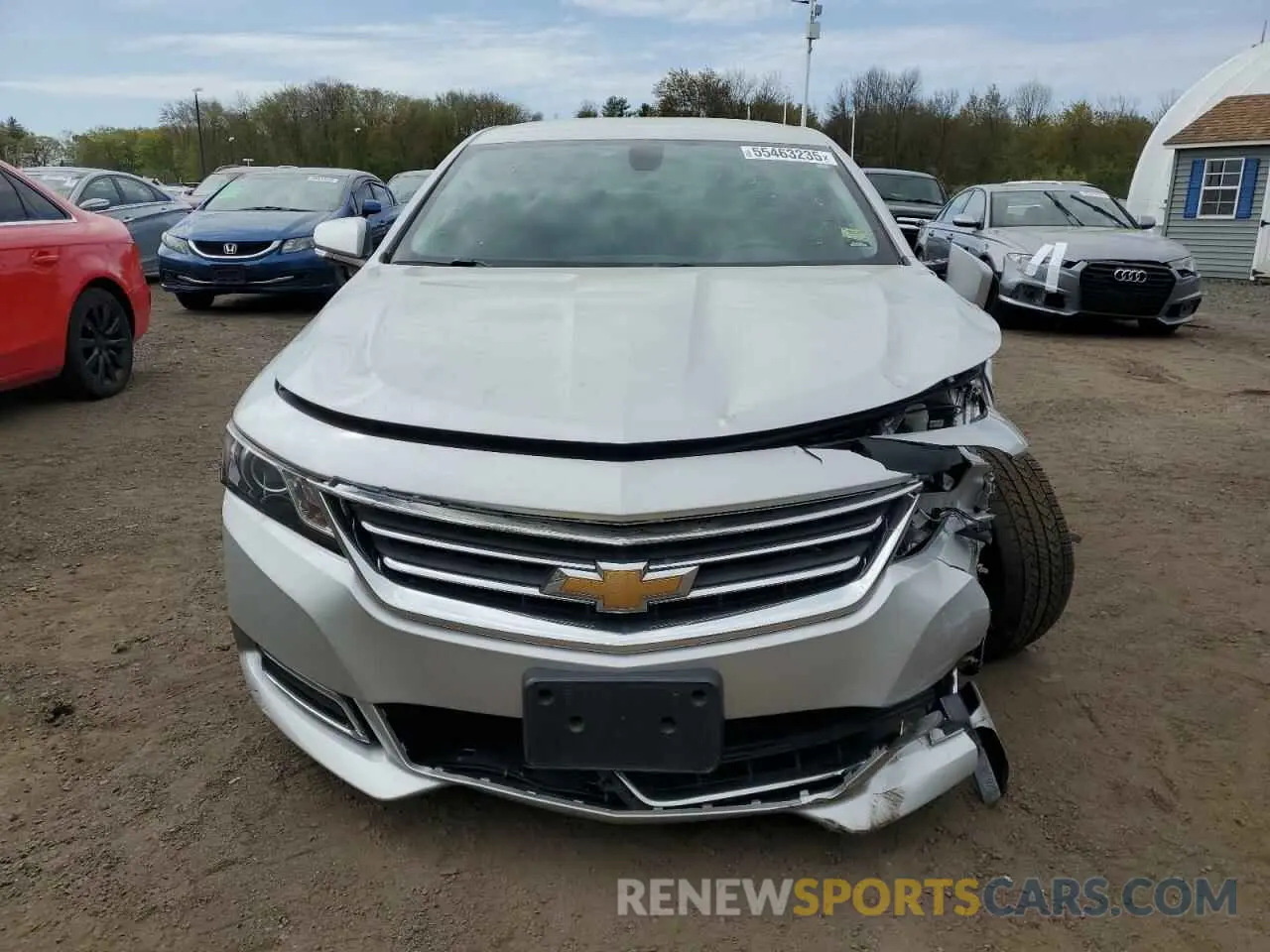 5 fotografías del automóvil dañado 2G11Z5S34L9102936 CHEVROLET IMPALA 2020