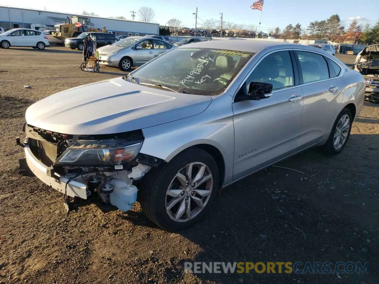 1 fotografías del automóvil dañado 2G11Z5S39L9100468 CHEVROLET IMPALA 2020