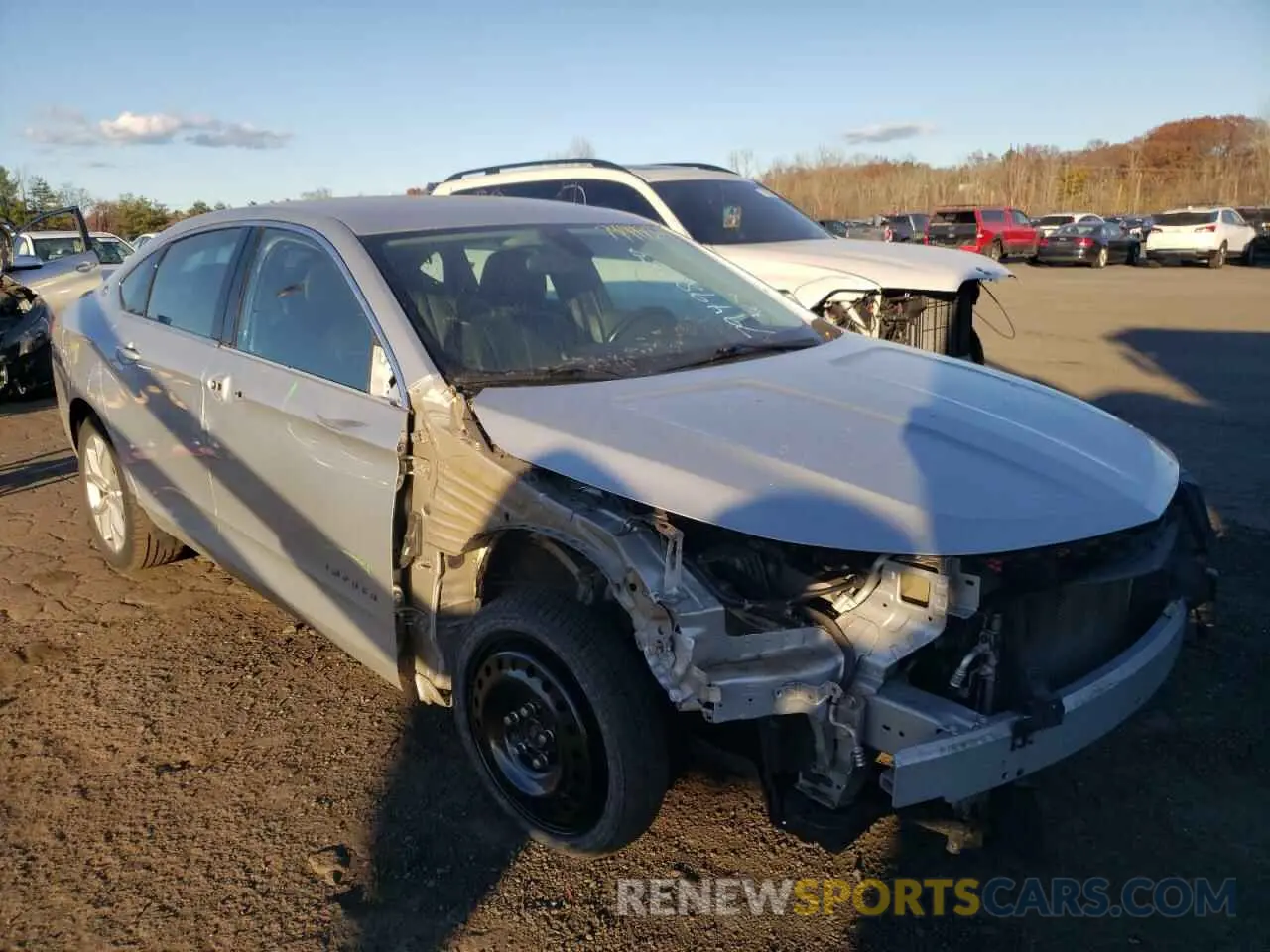 4 fotografías del automóvil dañado 2G11Z5S39L9100468 CHEVROLET IMPALA 2020
