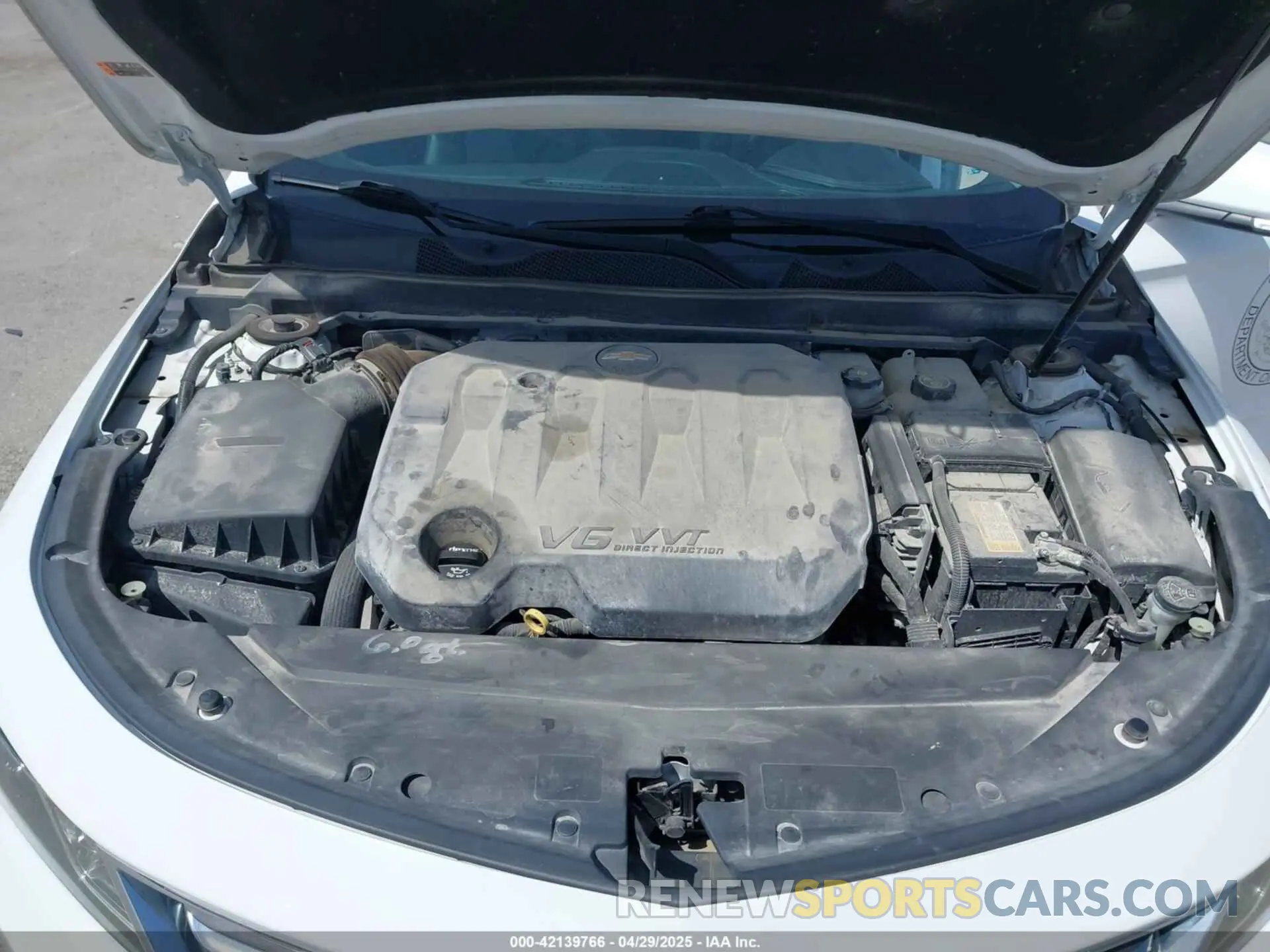 10 fotografías del automóvil dañado 2G11Z5S3XL9106036 CHEVROLET IMPALA 2020