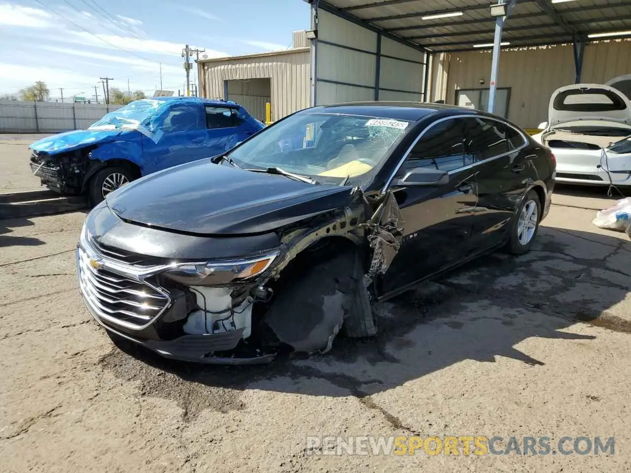 1 fotografías del automóvil dañado 1G1ZB5ST0KF117477 CHEVROLET MALIBU 2019