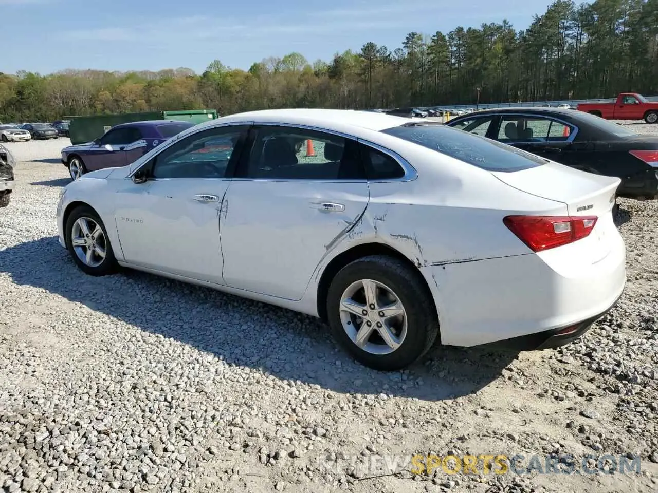 2 fotografías del automóvil dañado 1G1ZB5ST0KF144257 CHEVROLET MALIBU 2019