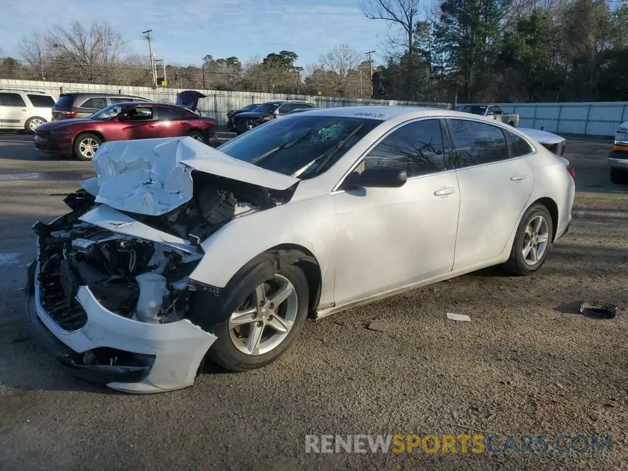 1 fotografías del automóvil dañado 1G1ZB5ST0KF146770 CHEVROLET MALIBU 2019