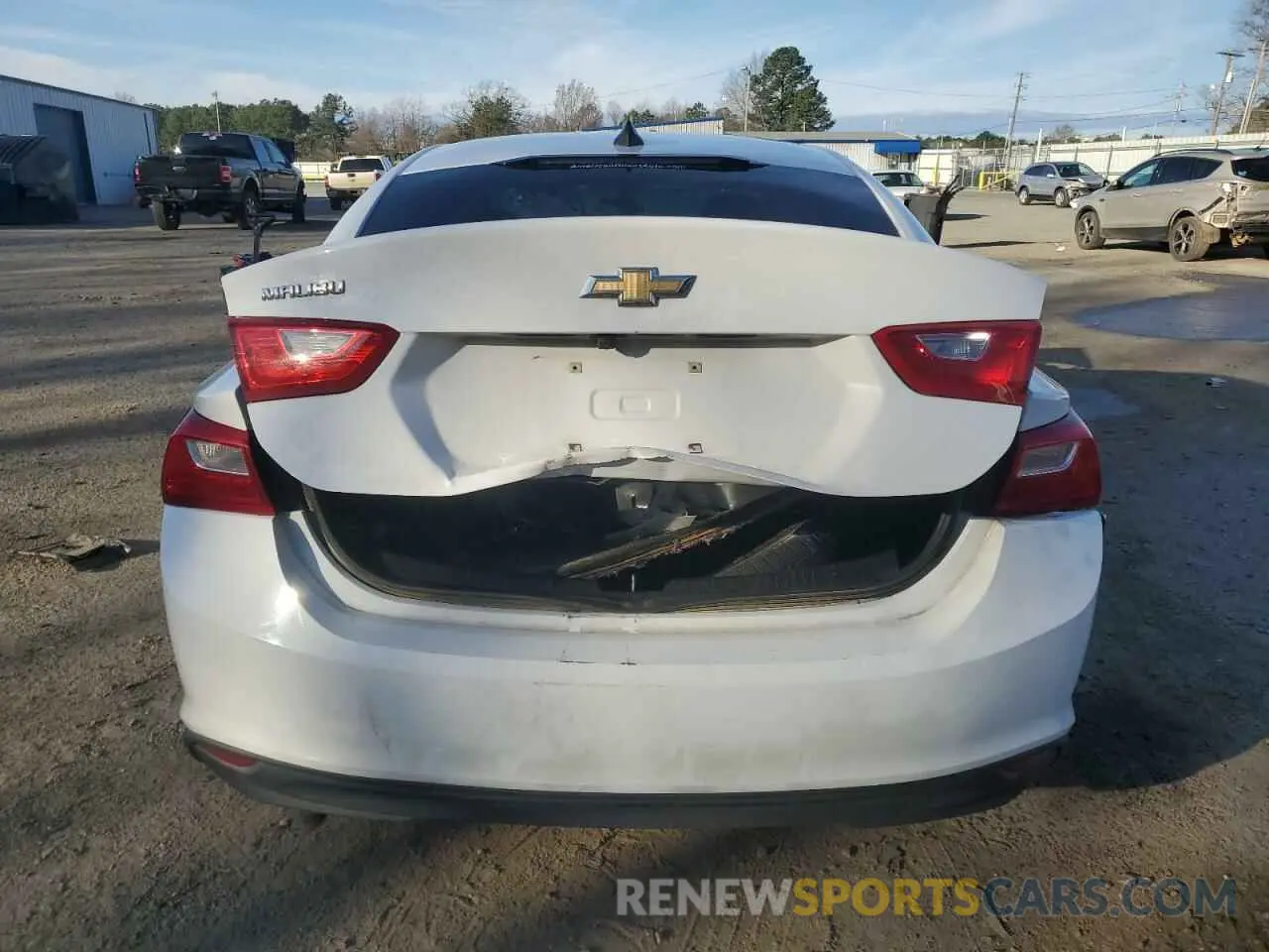 6 fotografías del automóvil dañado 1G1ZB5ST0KF146770 CHEVROLET MALIBU 2019