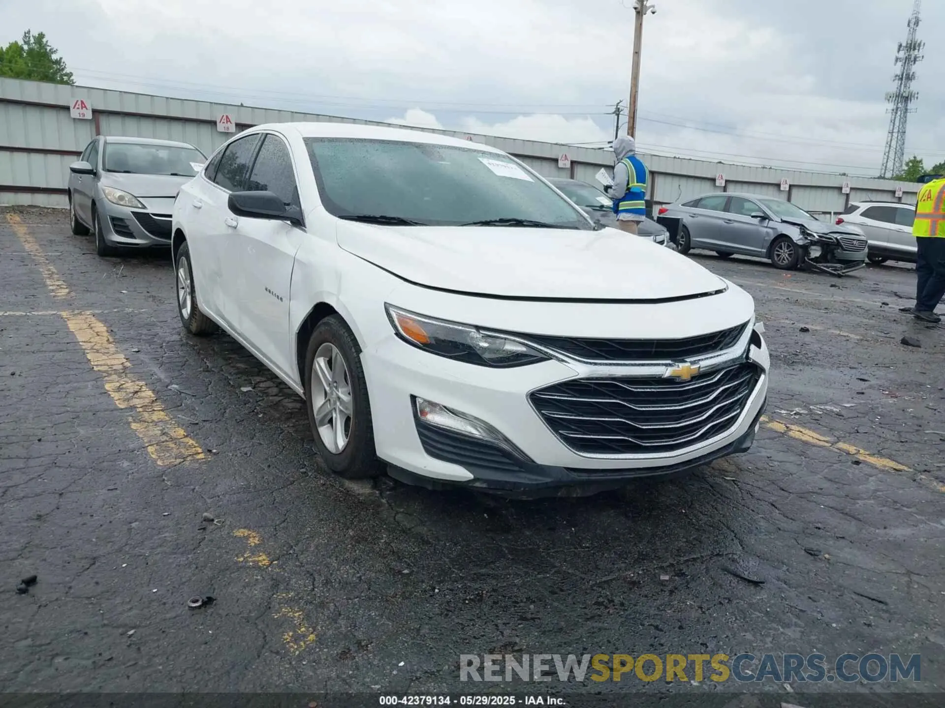 1 fotografías del automóvil dañado 1G1ZB5ST0KF215439 CHEVROLET MALIBU 2019