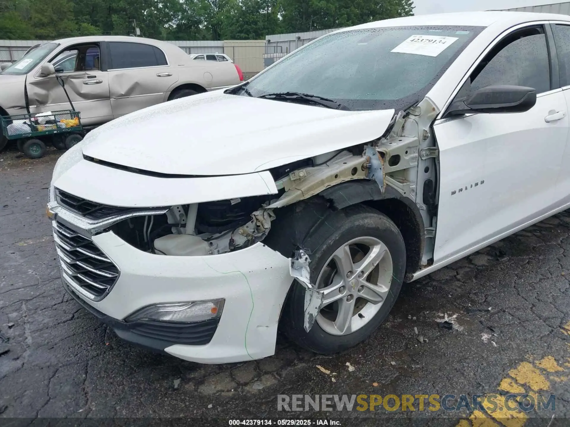 6 fotografías del automóvil dañado 1G1ZB5ST0KF215439 CHEVROLET MALIBU 2019