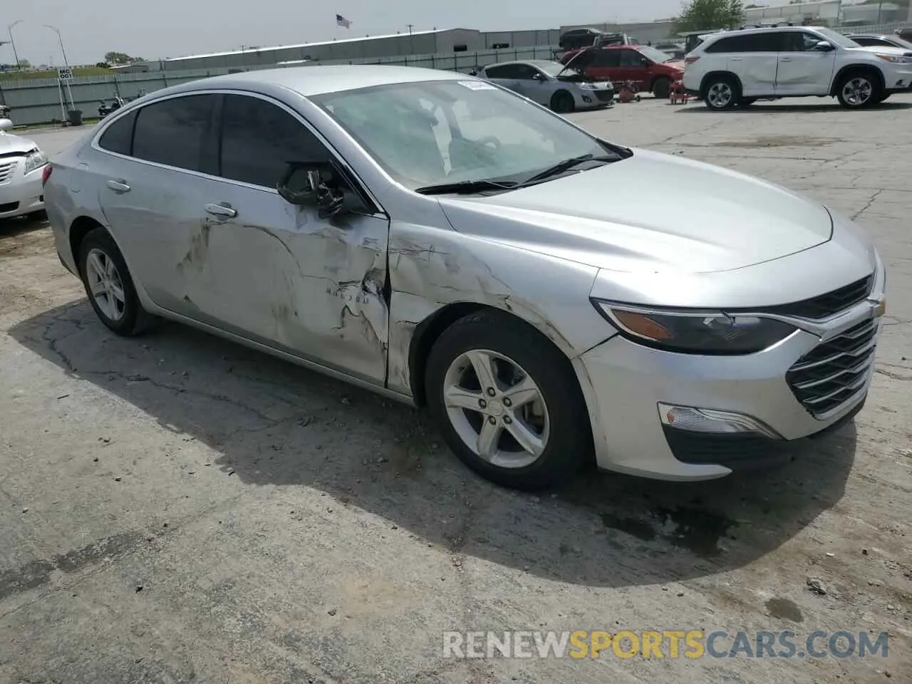 4 fotografías del automóvil dañado 1G1ZB5ST1KF226319 CHEVROLET MALIBU 2019