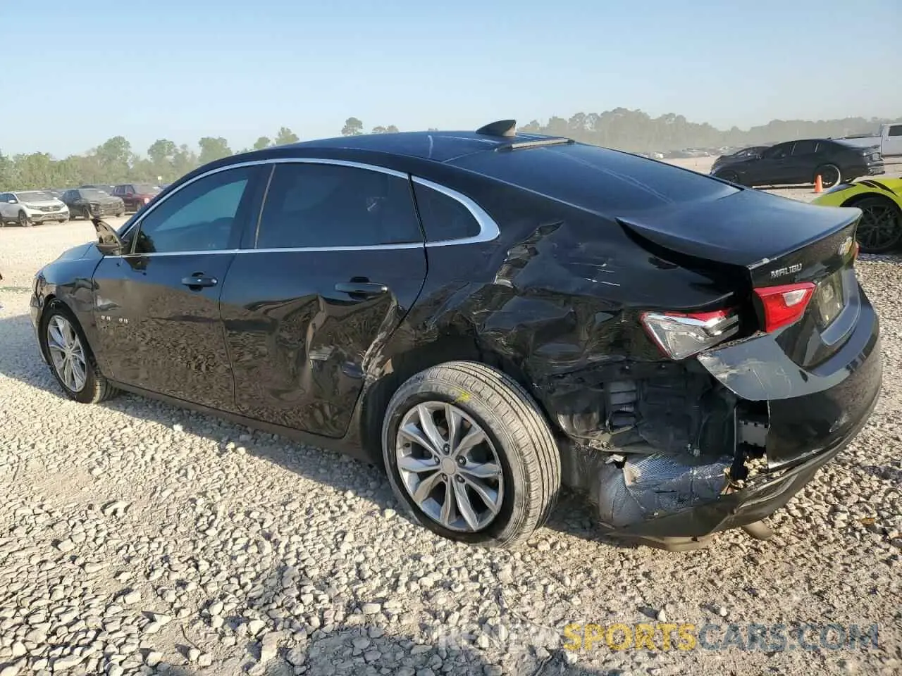 2 fotografías del automóvil dañado 1G1ZB5ST2KF184453 CHEVROLET MALIBU 2019
