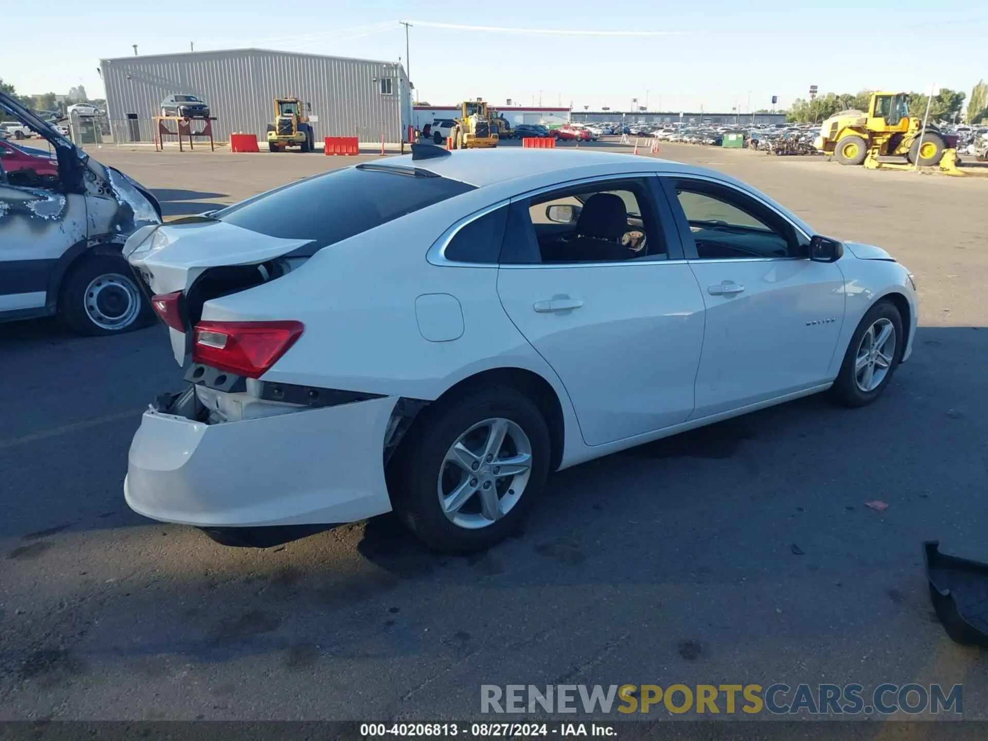 4 fotografías del automóvil dañado 1G1ZB5ST3KF130756 CHEVROLET MALIBU 2019