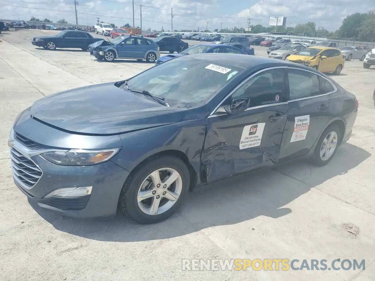 1 fotografías del automóvil dañado 1G1ZB5ST3KF178399 CHEVROLET MALIBU 2019