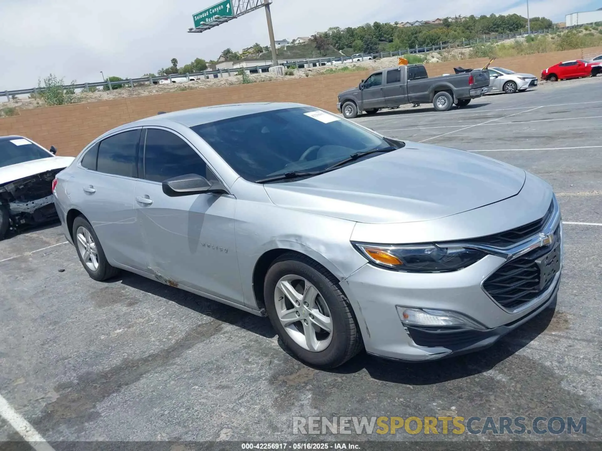 1 fotografías del automóvil dañado 1G1ZB5ST6KF145767 CHEVROLET MALIBU 2019