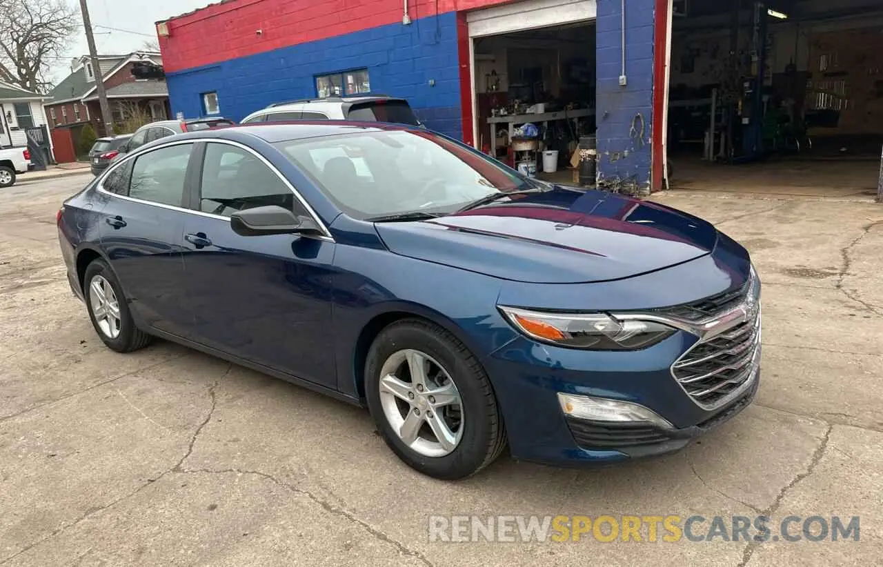 1 fotografías del automóvil dañado 1G1ZB5ST6KF191020 CHEVROLET MALIBU 2019