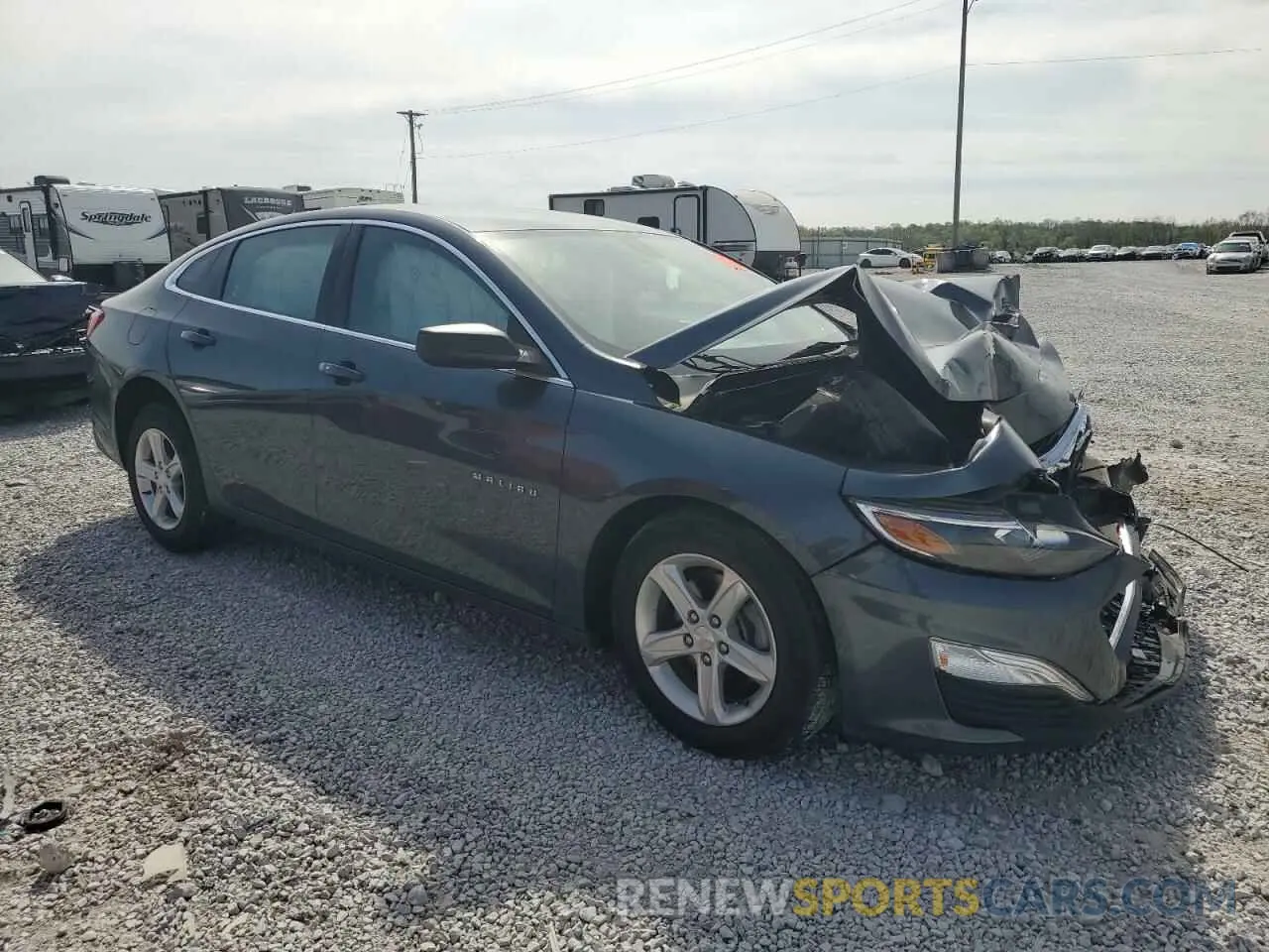 4 fotografías del automóvil dañado 1G1ZB5ST9KF144368 CHEVROLET MALIBU 2019