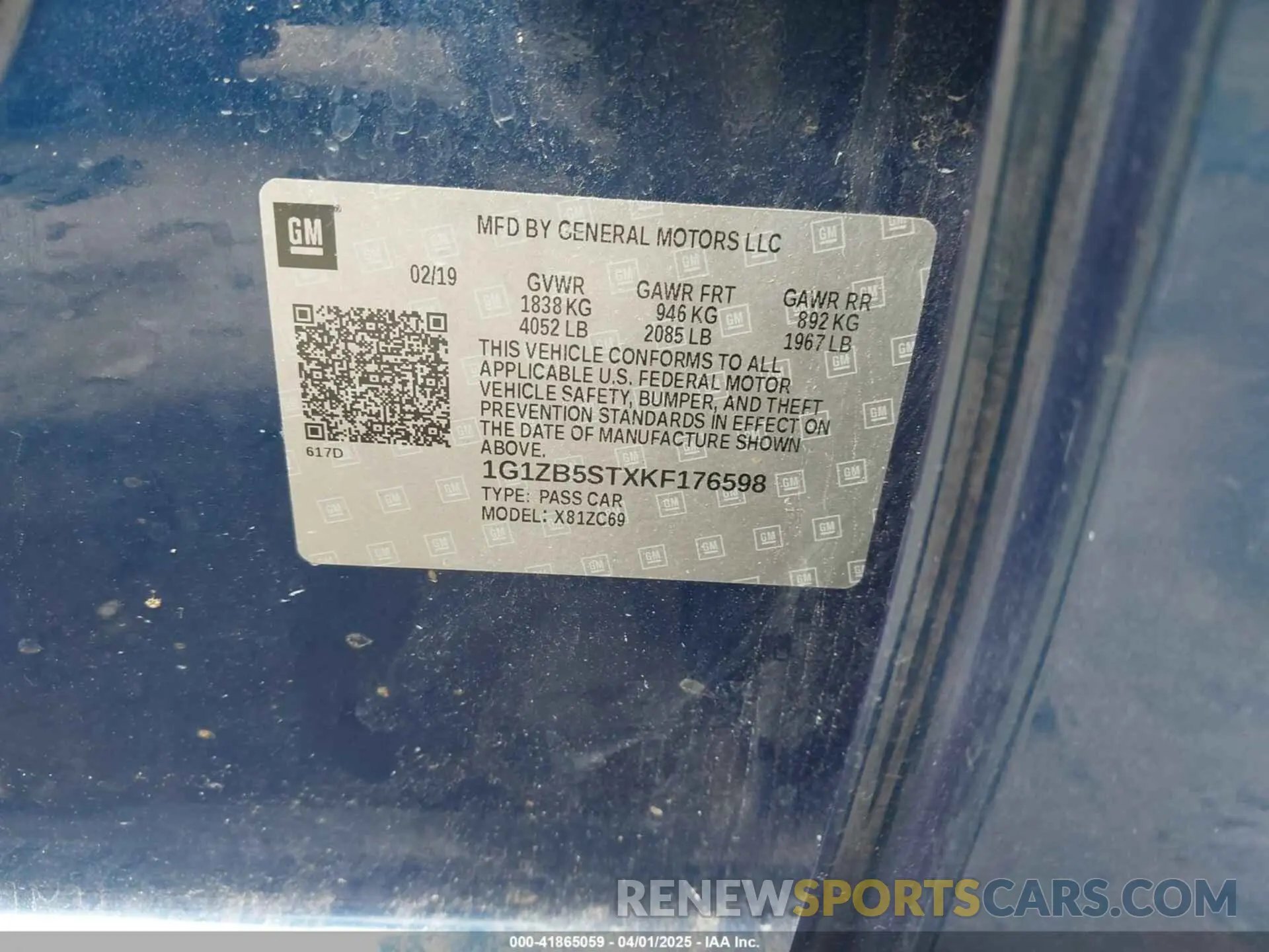 9 fotografías del automóvil dañado 1G1ZB5STXKF176598 CHEVROLET MALIBU 2019