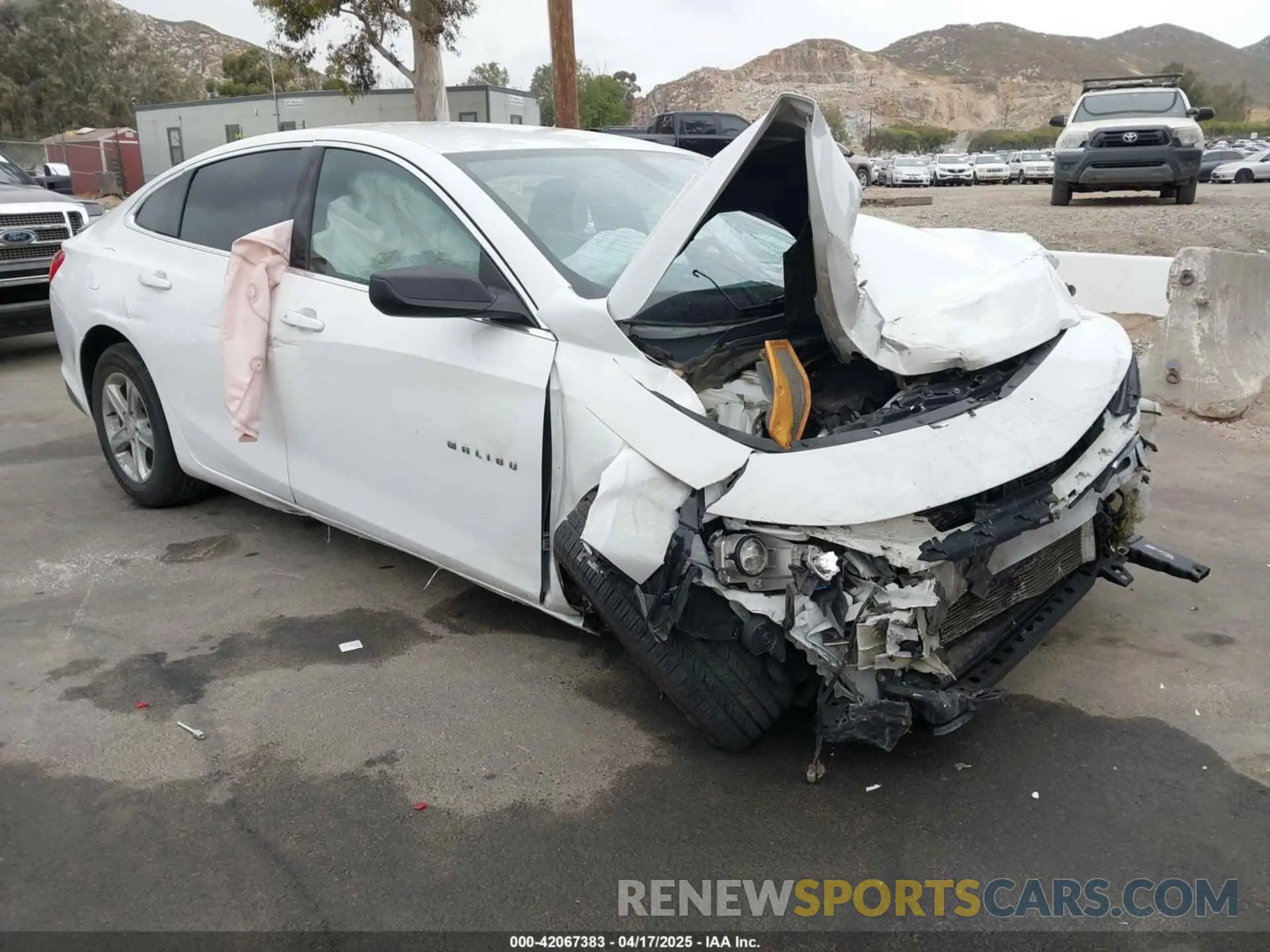 1 fotografías del automóvil dañado 1G1ZB5STXKF220180 CHEVROLET MALIBU 2019