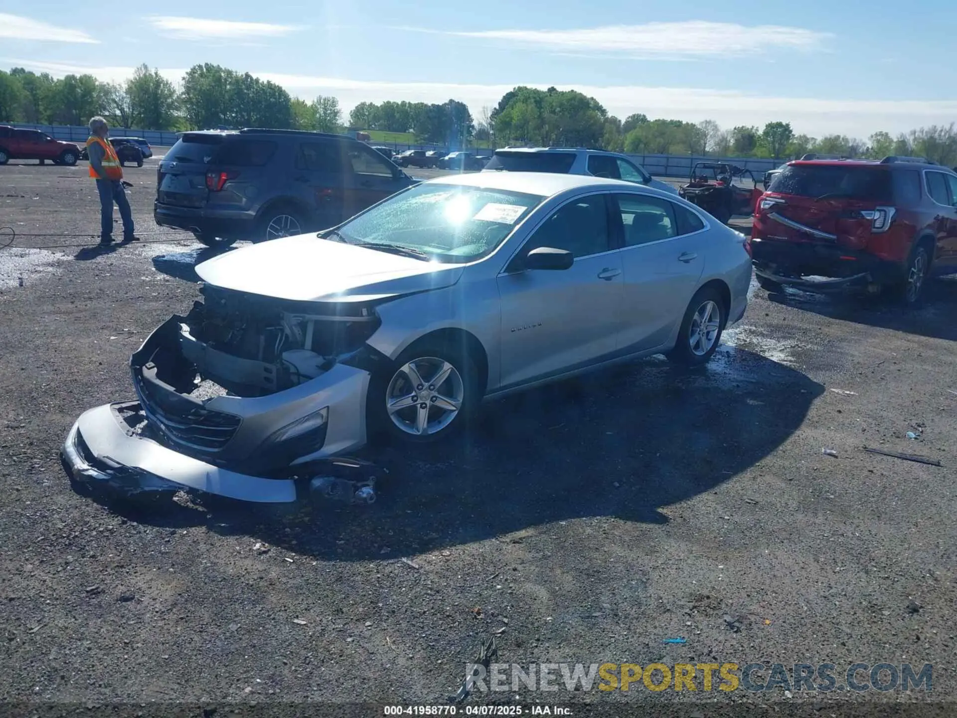 2 fotografías del automóvil dañado 1G1ZB5STXKF224519 CHEVROLET MALIBU 2019