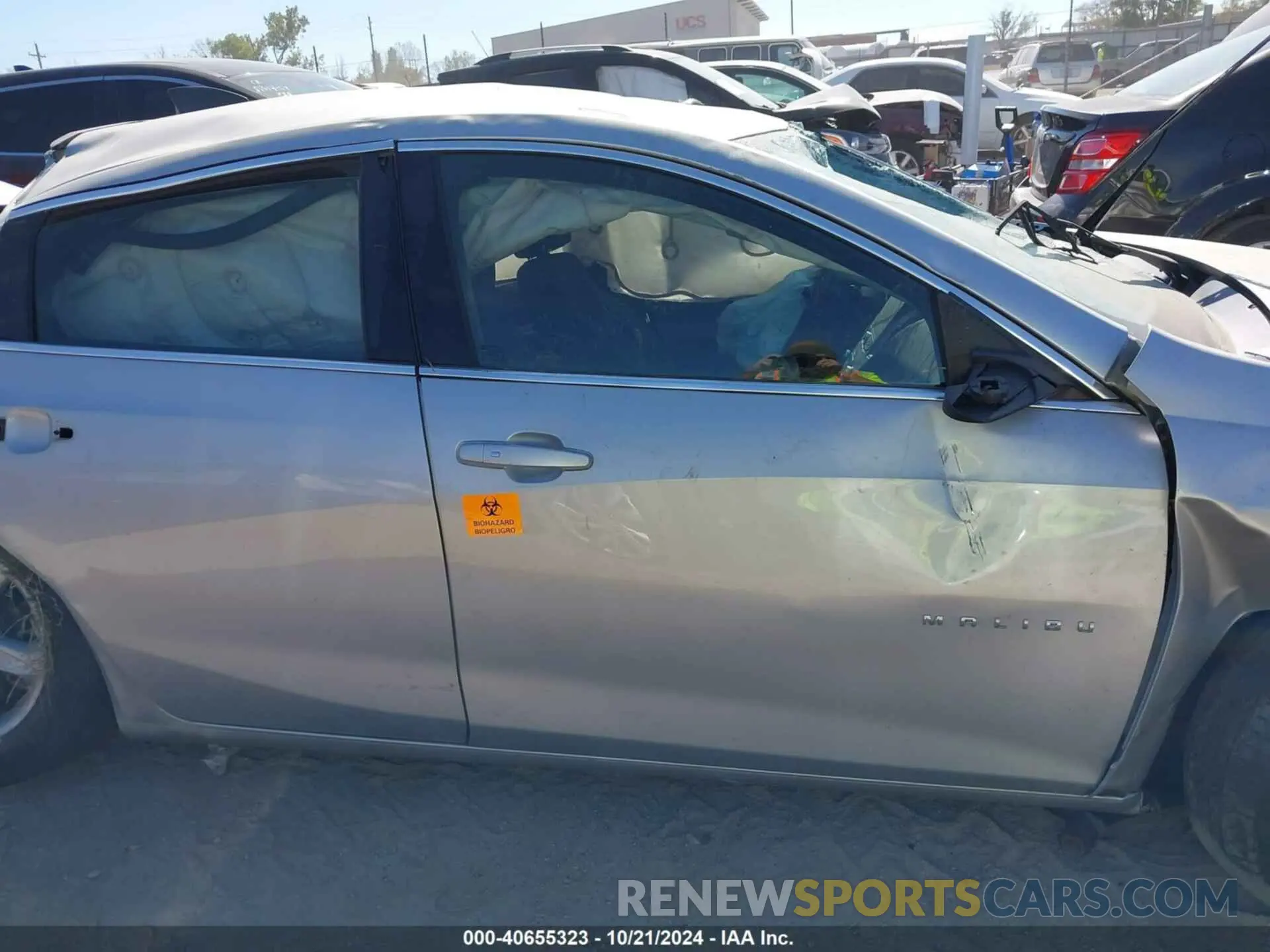 12 fotografías del automóvil dañado 1G1ZC5ST1KF138058 CHEVROLET MALIBU 2019