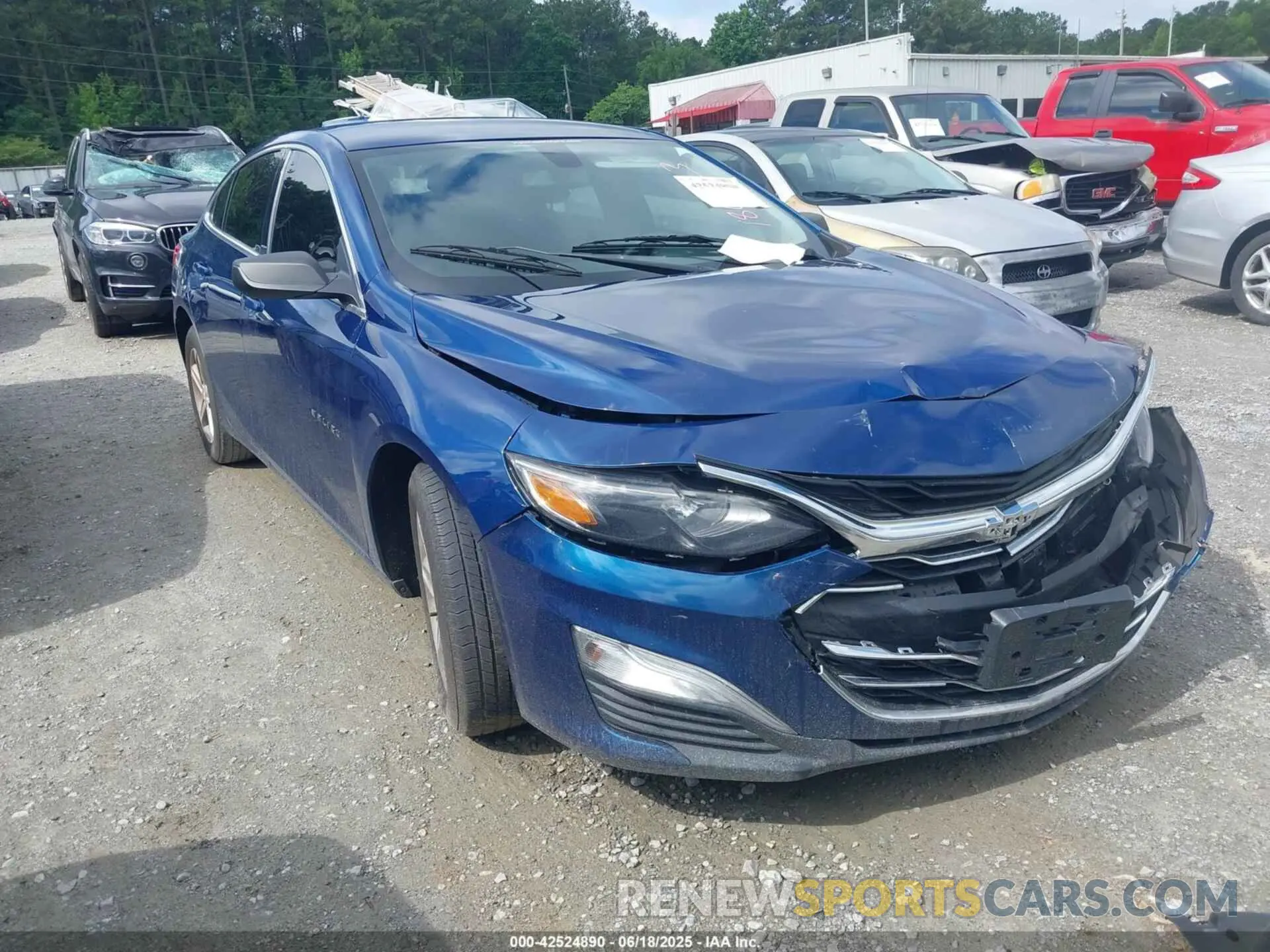 1 fotografías del automóvil dañado 1G1ZC5ST1KF186353 CHEVROLET MALIBU 2019