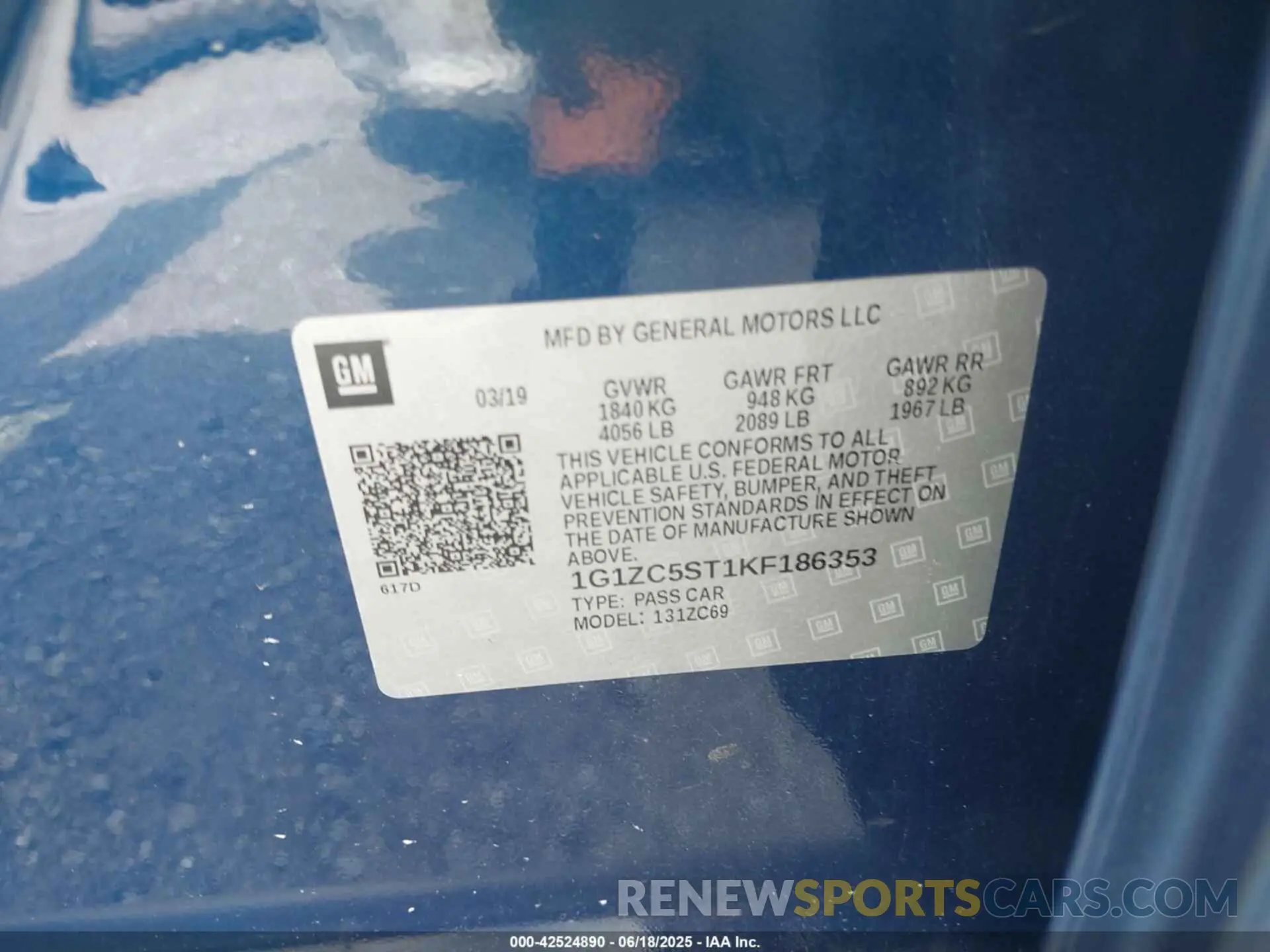 9 fotografías del automóvil dañado 1G1ZC5ST1KF186353 CHEVROLET MALIBU 2019