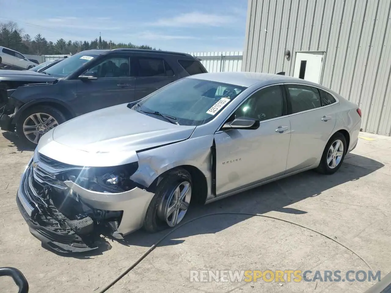 1 fotografías del automóvil dañado 1G1ZC5ST2KF203743 CHEVROLET MALIBU 2019