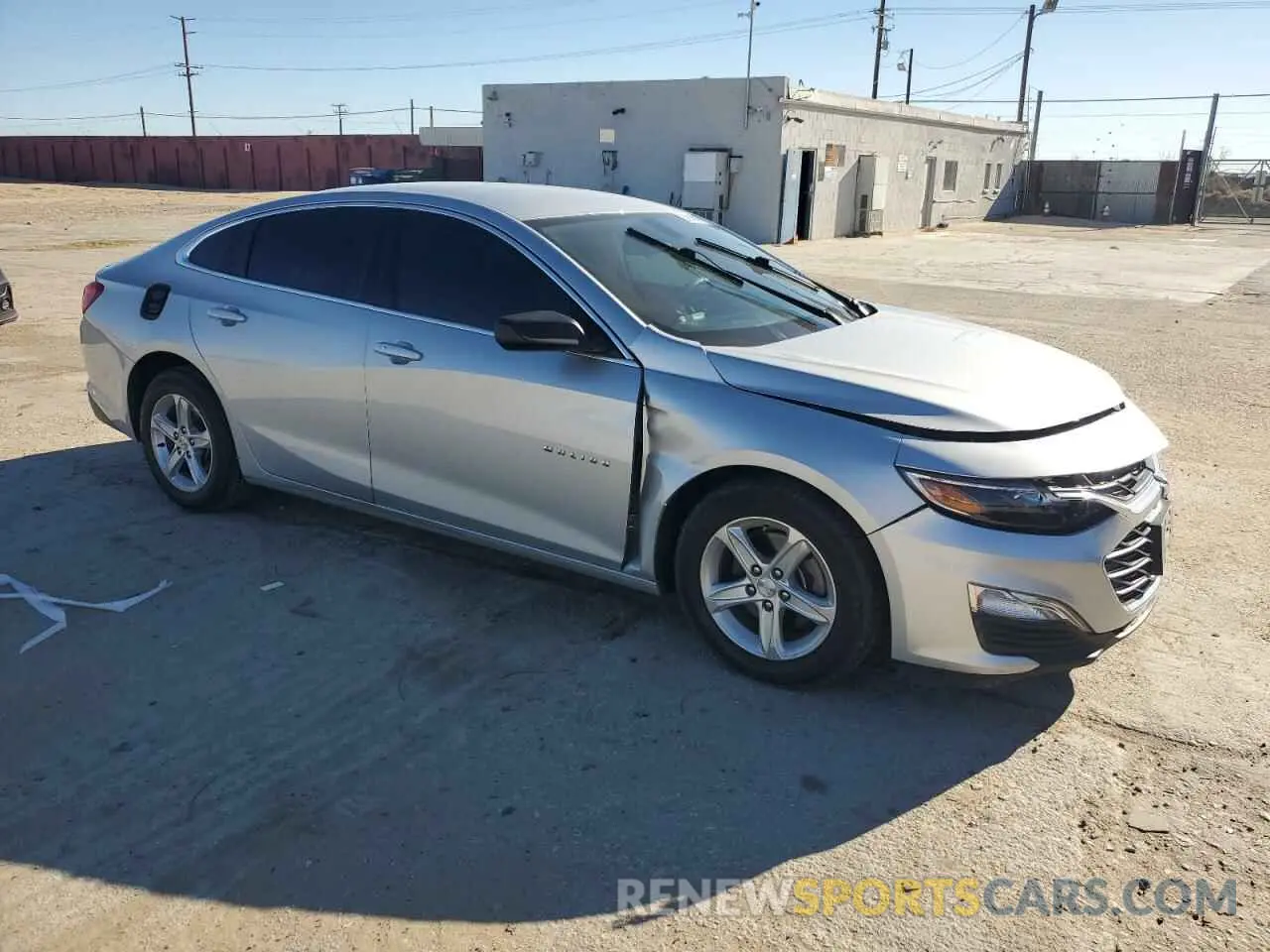 4 fotografías del automóvil dañado 1G1ZC5ST3KF190131 CHEVROLET MALIBU 2019