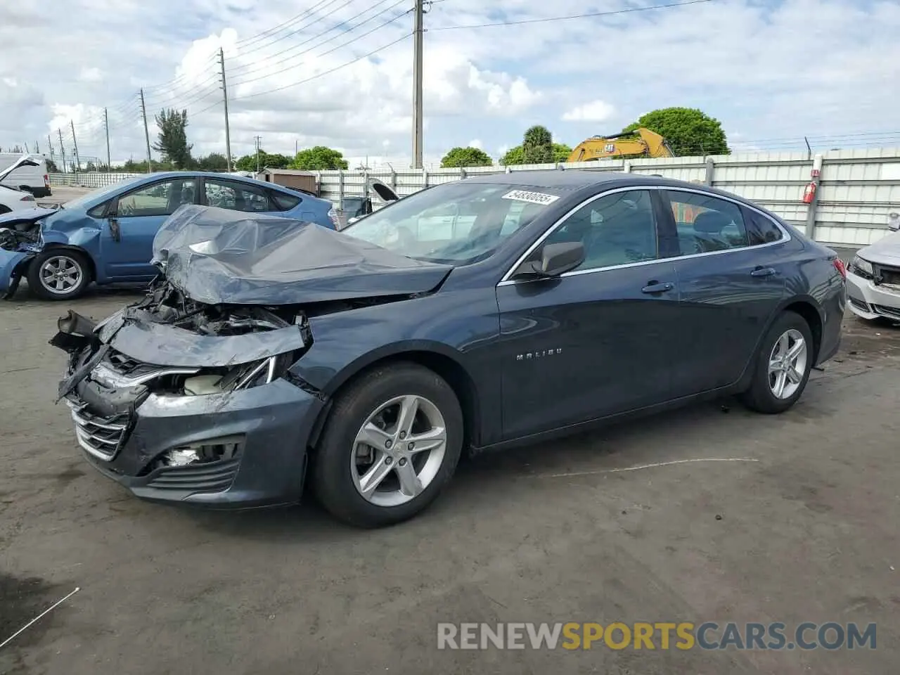 1 fotografías del automóvil dañado 1G1ZC5ST4KF118158 CHEVROLET MALIBU 2019