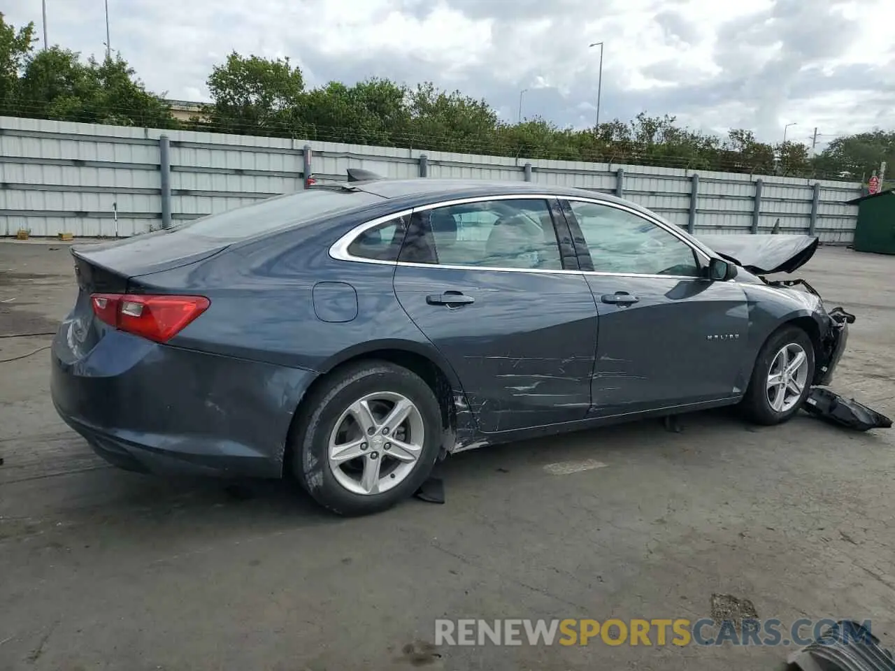 3 fotografías del automóvil dañado 1G1ZC5ST4KF118158 CHEVROLET MALIBU 2019