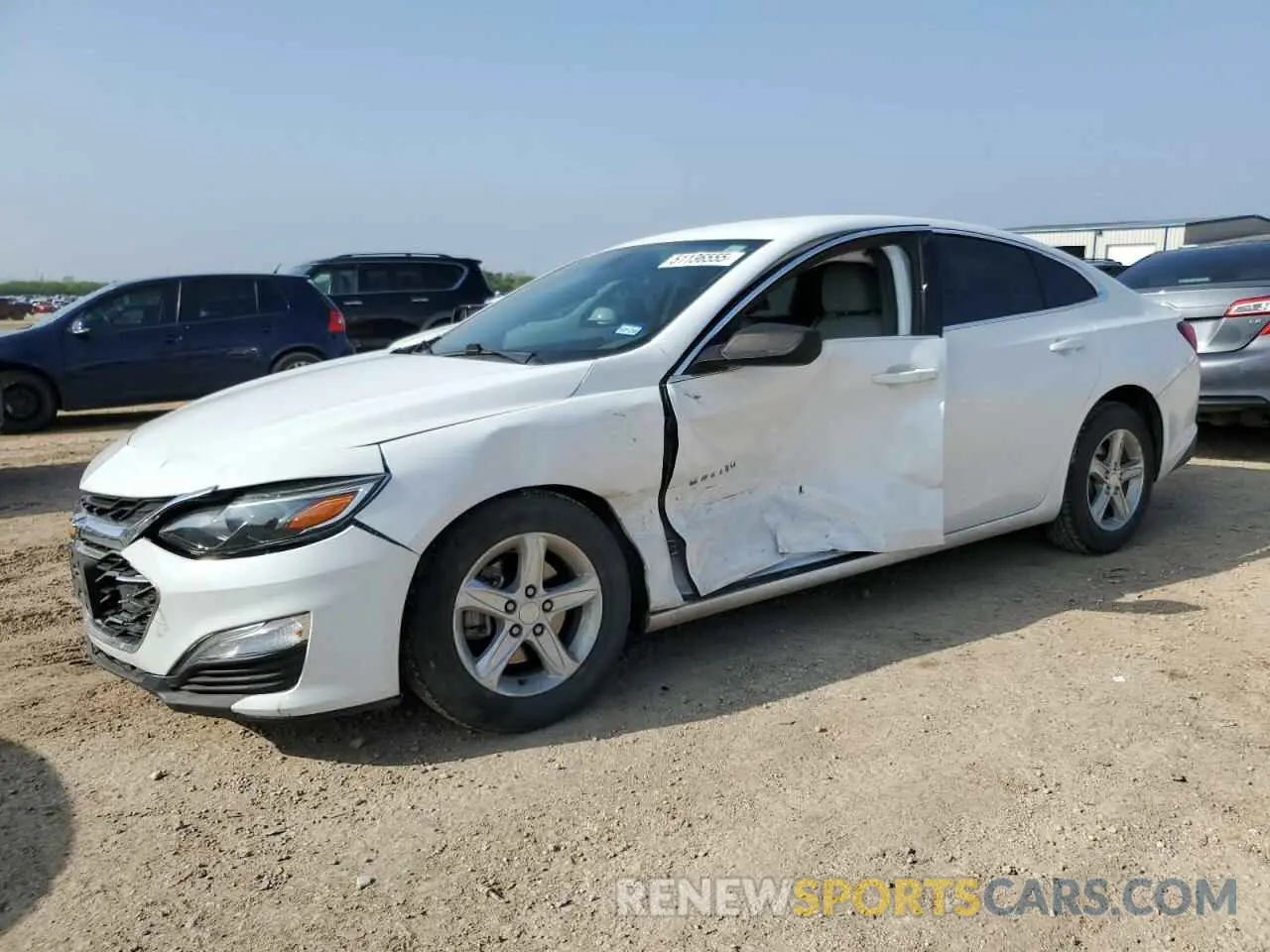 1 fotografías del automóvil dañado 1G1ZC5ST4KF181602 CHEVROLET MALIBU 2019