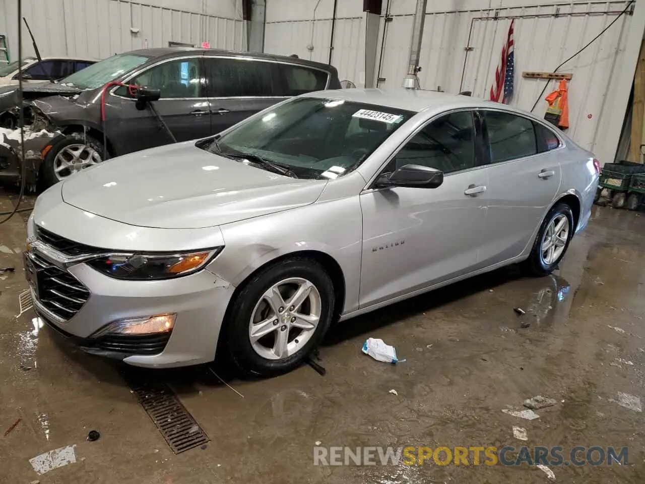 1 fotografías del automóvil dañado 1G1ZC5ST4KF183365 CHEVROLET MALIBU 2019
