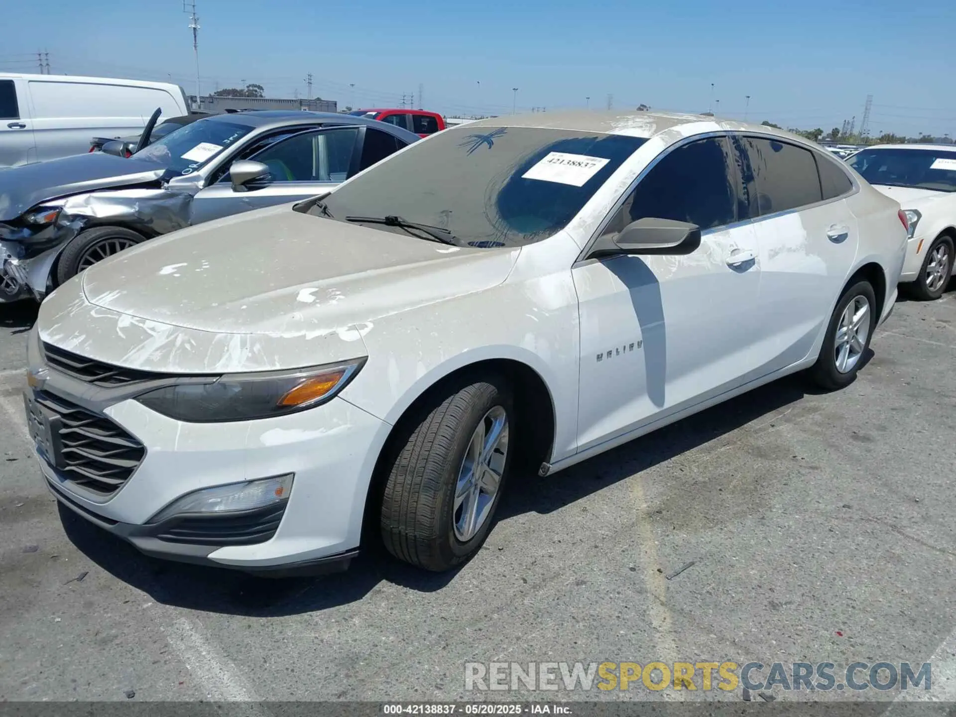 6 fotografías del automóvil dañado 1G1ZC5ST5KF111073 CHEVROLET MALIBU 2019