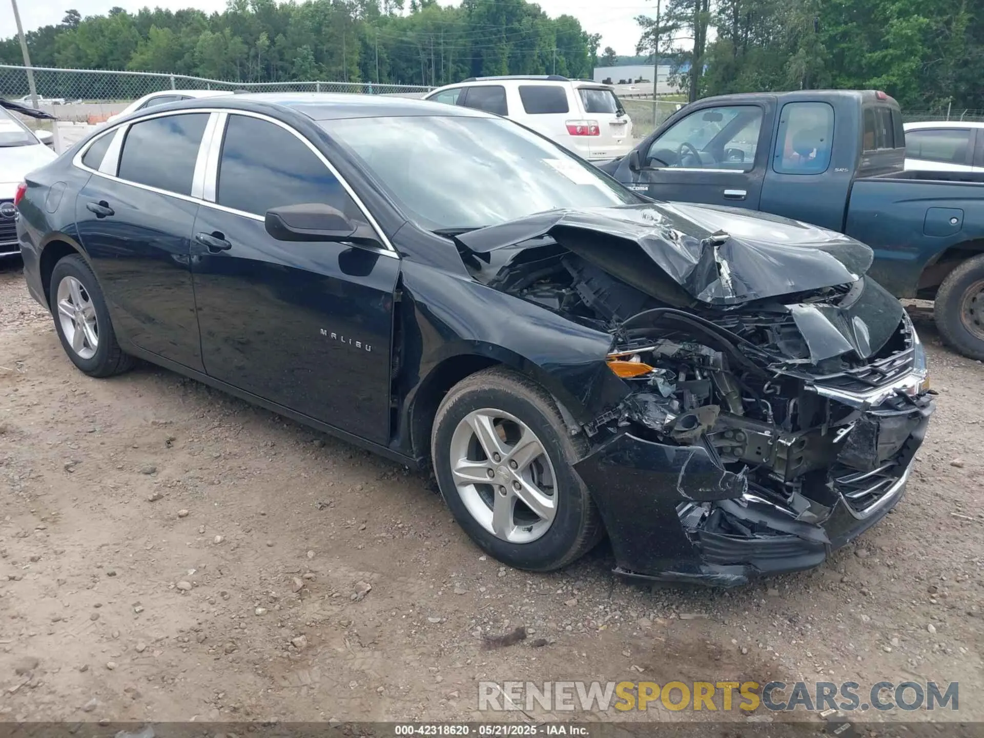 1 fotografías del automóvil dañado 1G1ZC5ST6KF181875 CHEVROLET MALIBU 2019