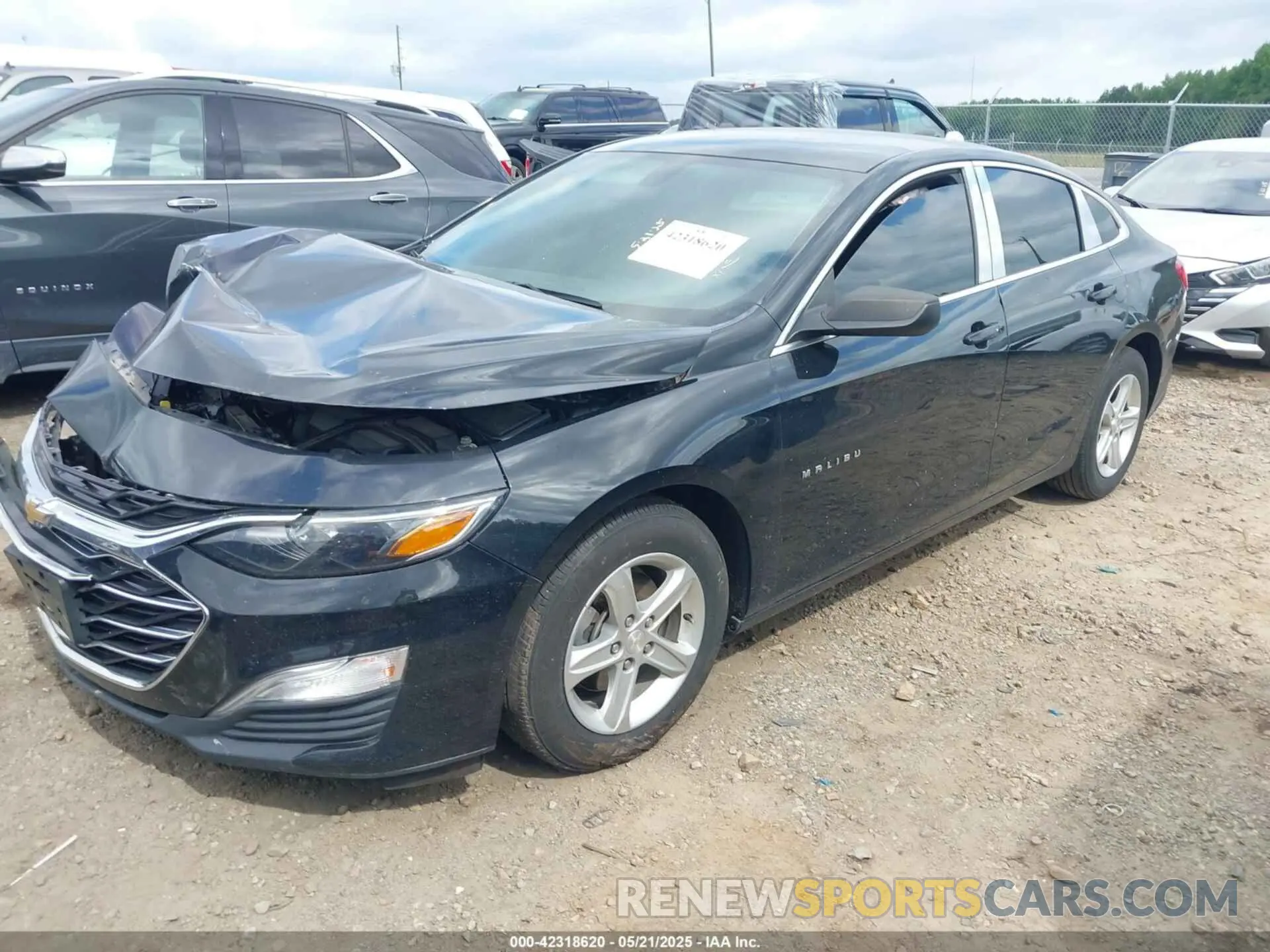 2 fotografías del automóvil dañado 1G1ZC5ST6KF181875 CHEVROLET MALIBU 2019