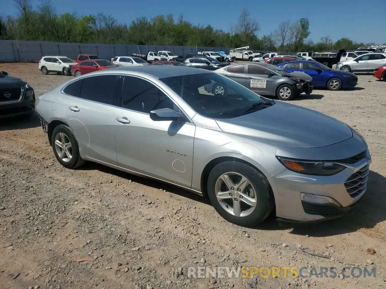 4 fotografías del automóvil dañado 1G1ZC5ST7KF135343 CHEVROLET MALIBU 2019