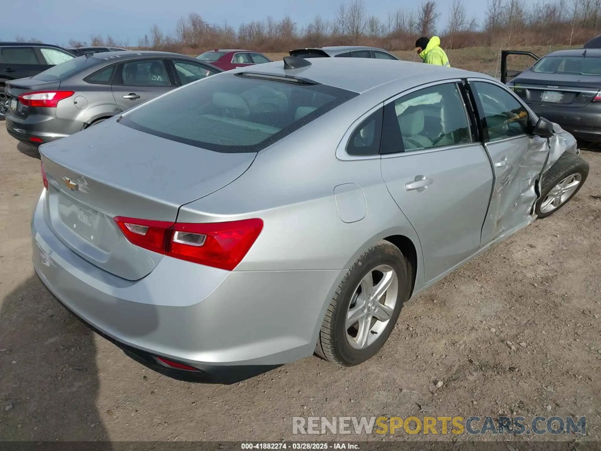 4 fotografías del automóvil dañado 1G1ZC5ST7KF177382 CHEVROLET MALIBU 2019